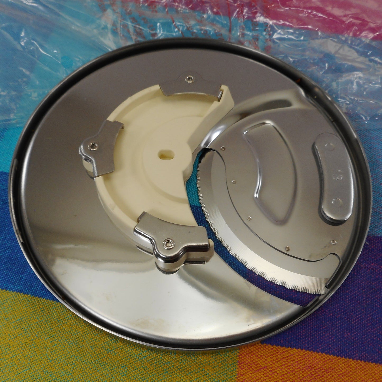 Cuisinart Food Processor DLC-7 Medium Slicing Disc DLC-044TX - EUC Used