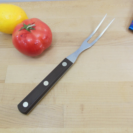 Cutco USA Stainless Early No. 37 Meat Carving Kitchen Fork Squared Handle