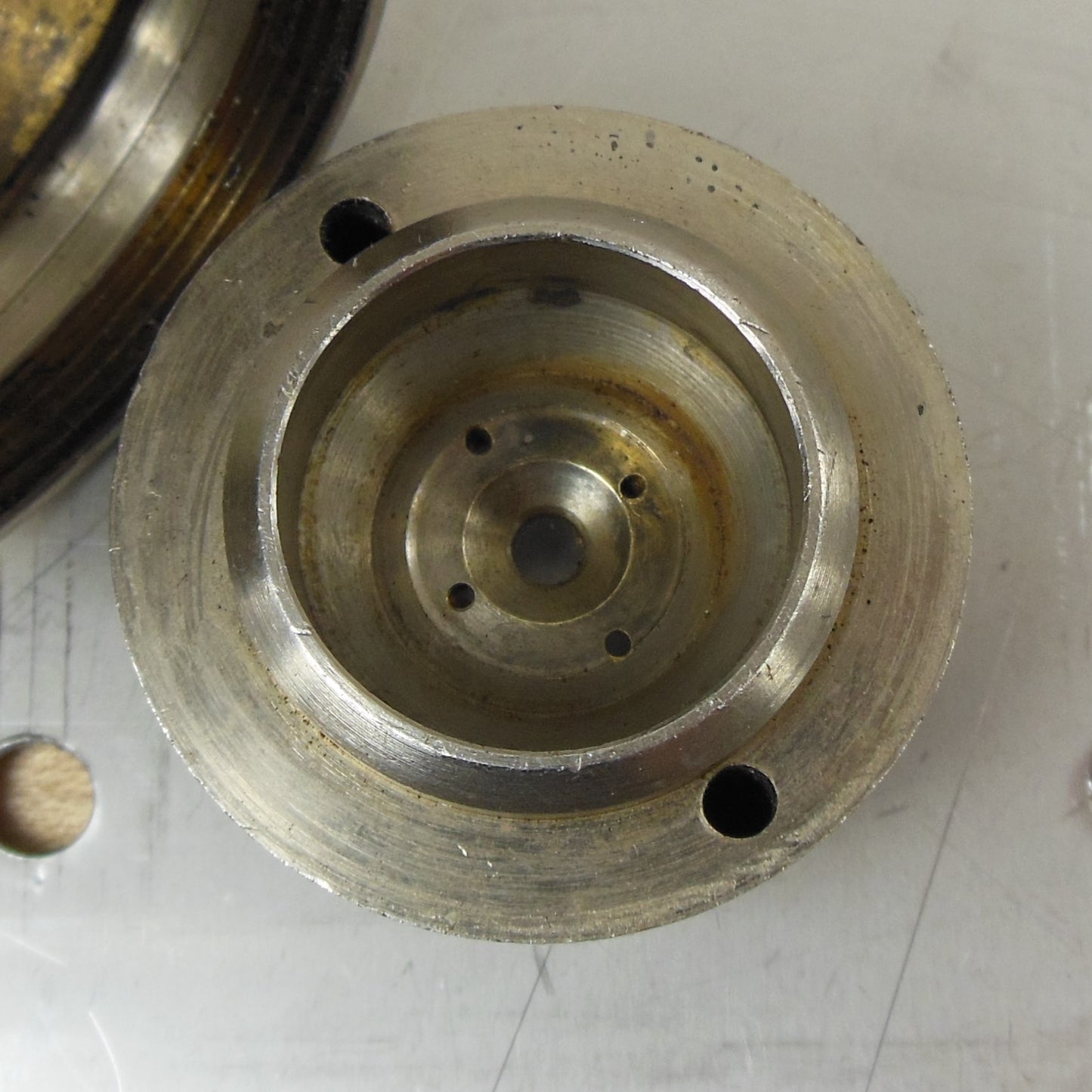 DeVilbiss No. 704 Air Cap & Retaining Ring Vintage