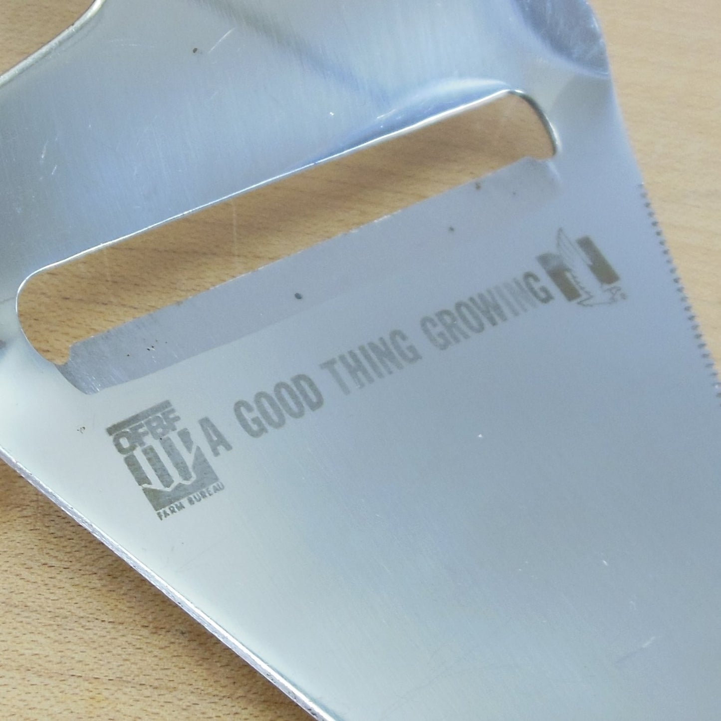 Vernco Cheese Slicer Promotional OFBF Ohio Farm Bureau Vintage Used