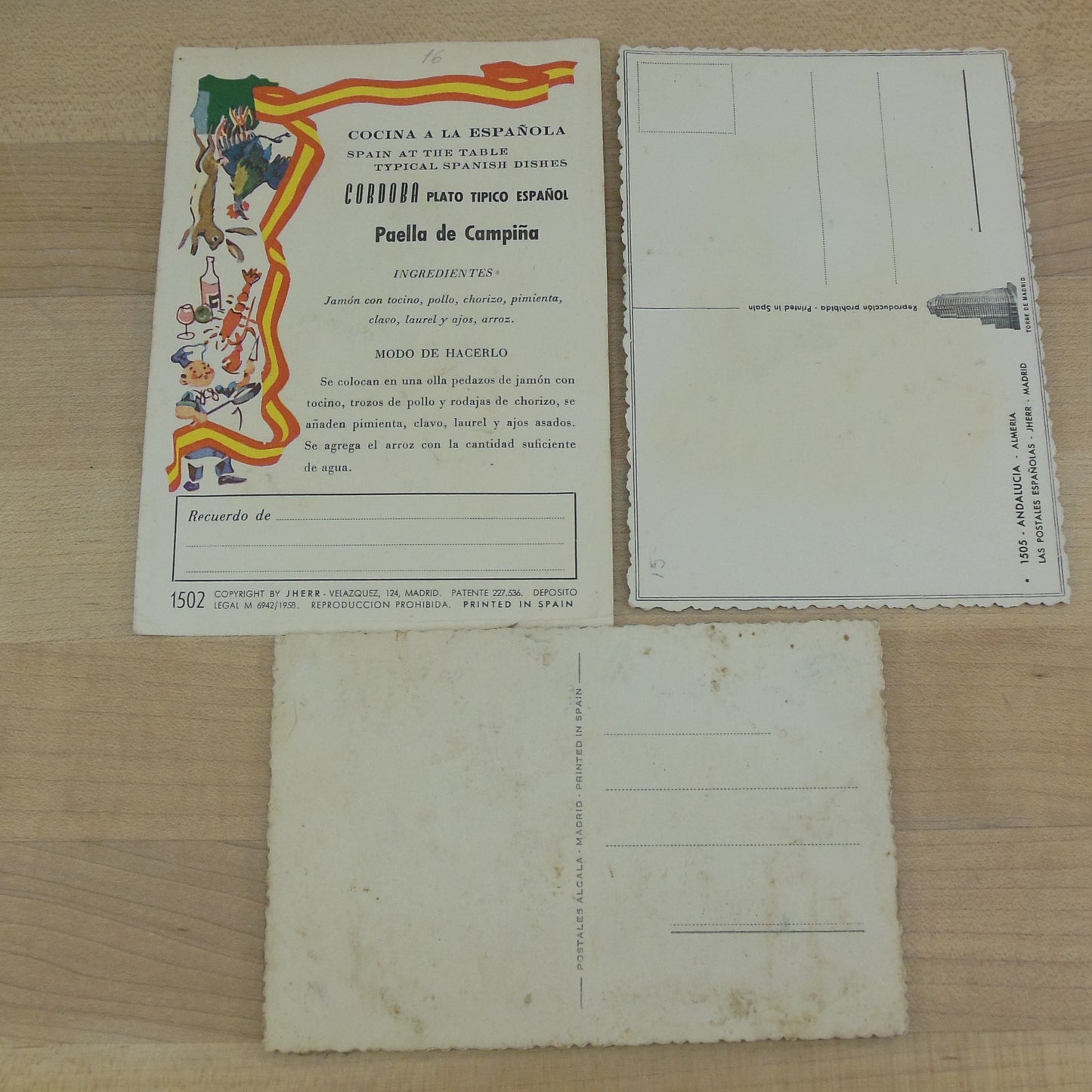 Elsi Gumier 3 Lot Postcards Dancers Fabric Unused