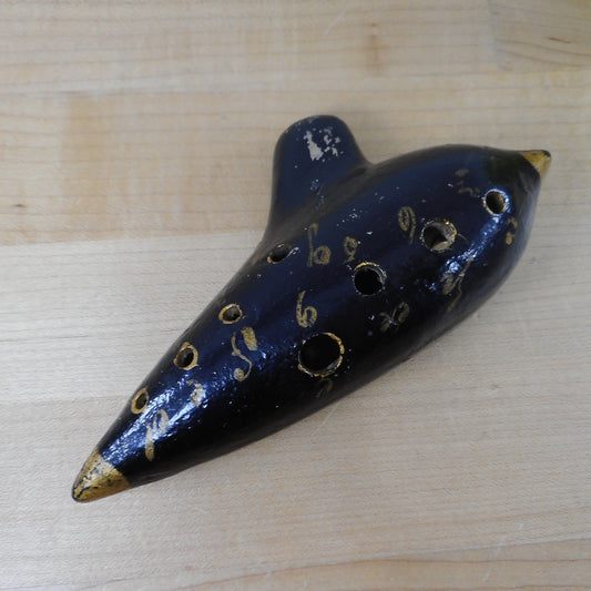 Heinrich Fiehn F4 Ocarina Antique Hand Clay Flute Vienna Austria