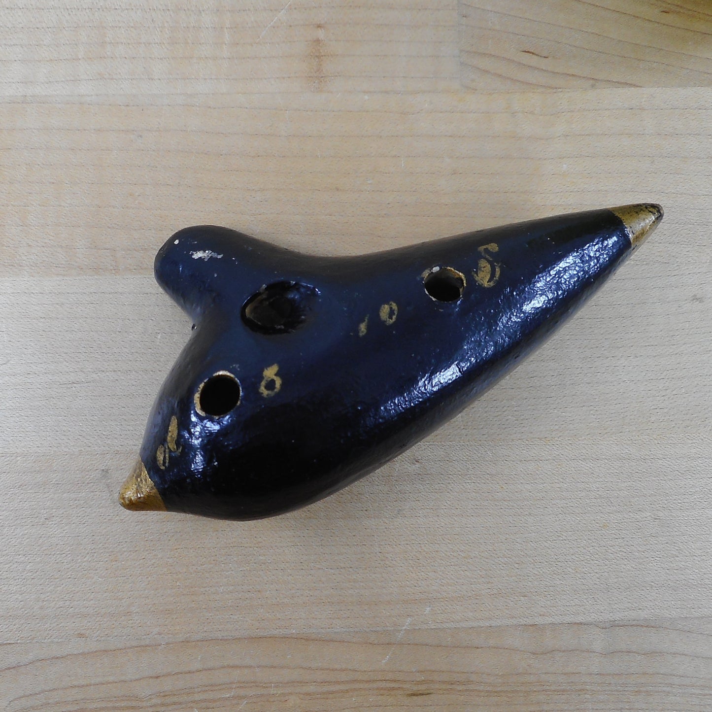 Heinrich Fiehn F4 Ocarina Antique Hand Clay Flute Vienna Austria