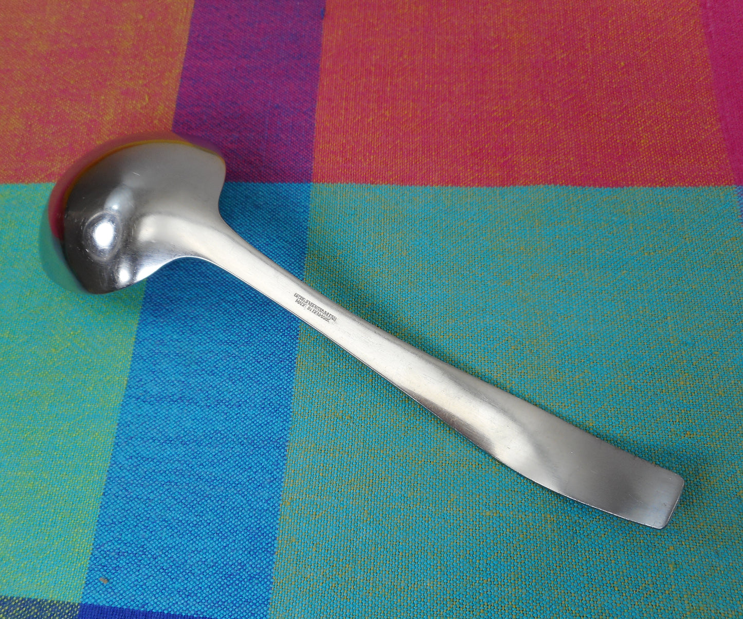 Georg Jensen Denmark Plata Satin Stainless - Gravy Ladle 8"