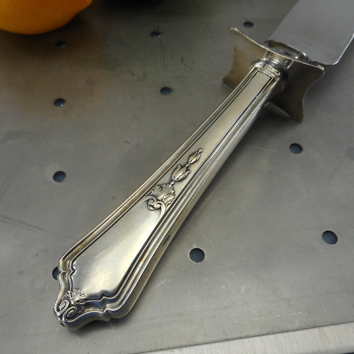 Gorham Shelburne Silverplate 14.5" Carving Knife Vintage