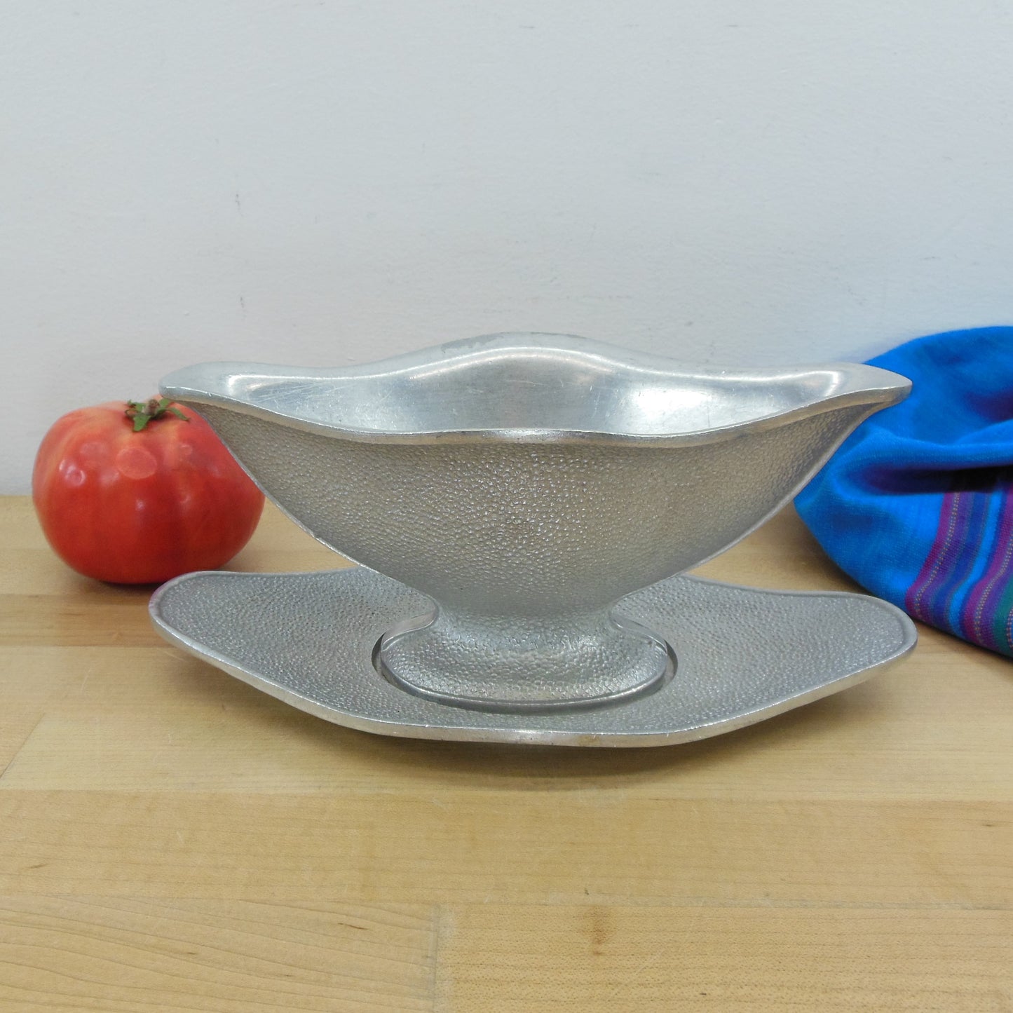 Guardian Service Ware Aluminum Gravy Boat Bowl Underplate