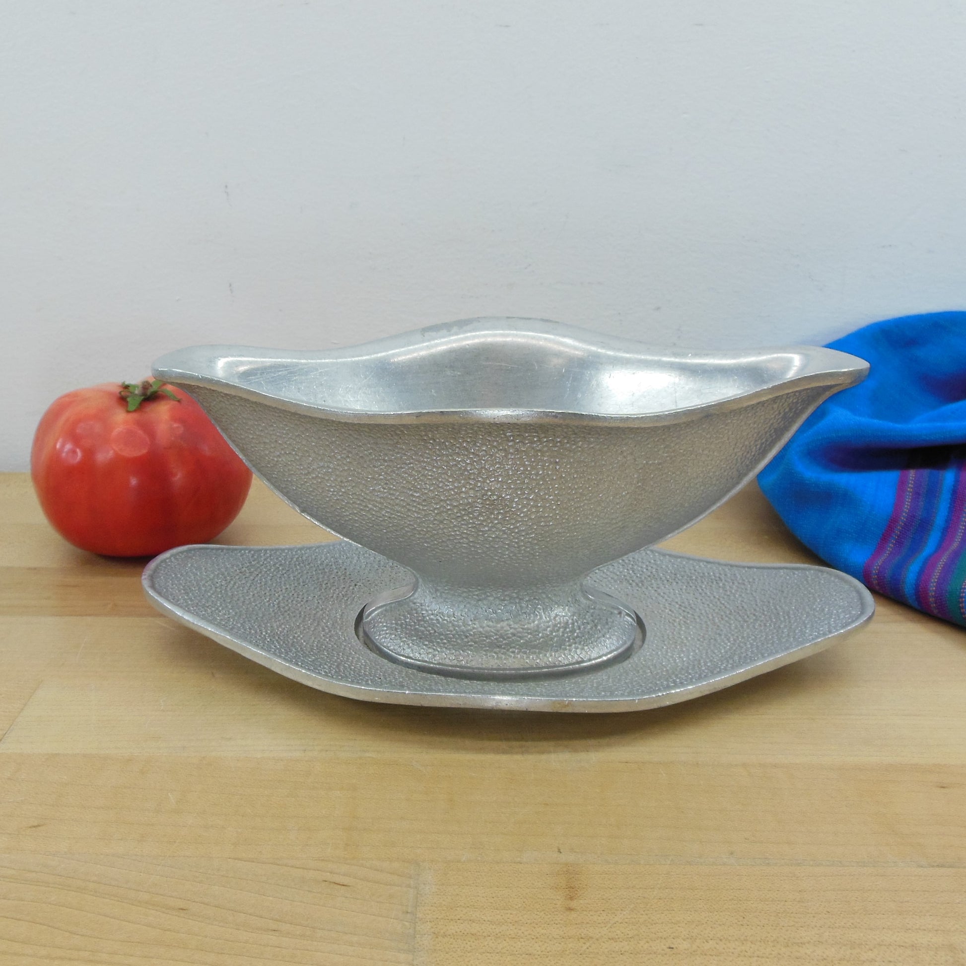 Guardian Service Ware Aluminum Gravy Boat Bowl Underplate