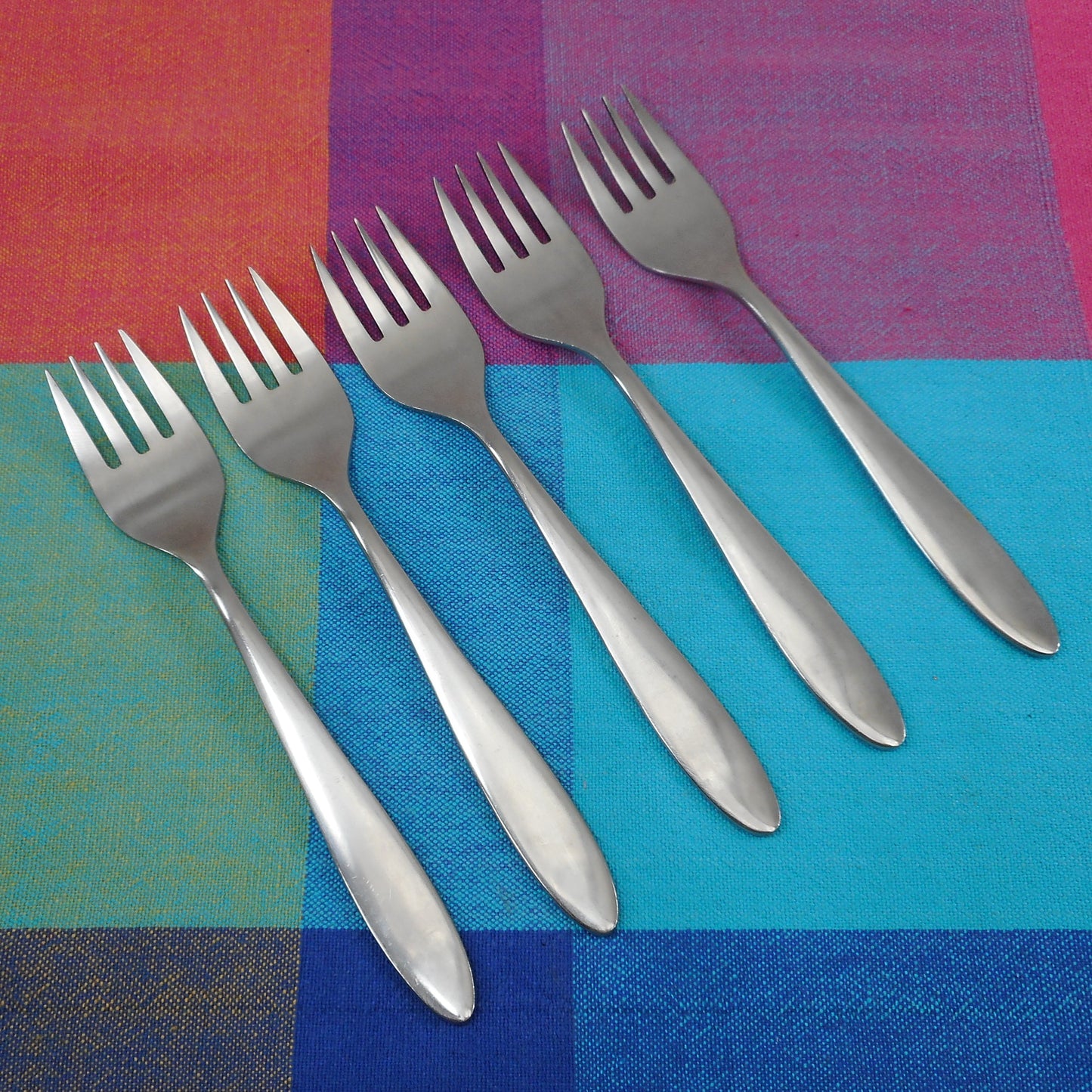 Gustav Sweden Ingrid Stainless 5 Salad Forks