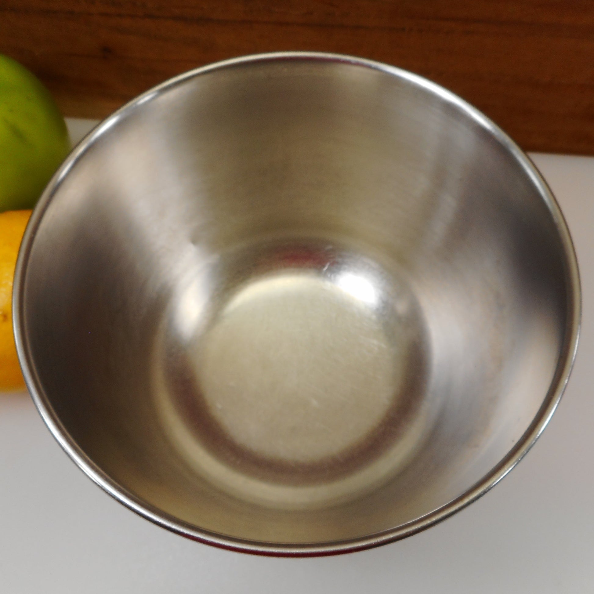 Hamilton Beach Model K Stand Mixer Replacement Part - Small Stainless Mixing Bowl Vintage Used
