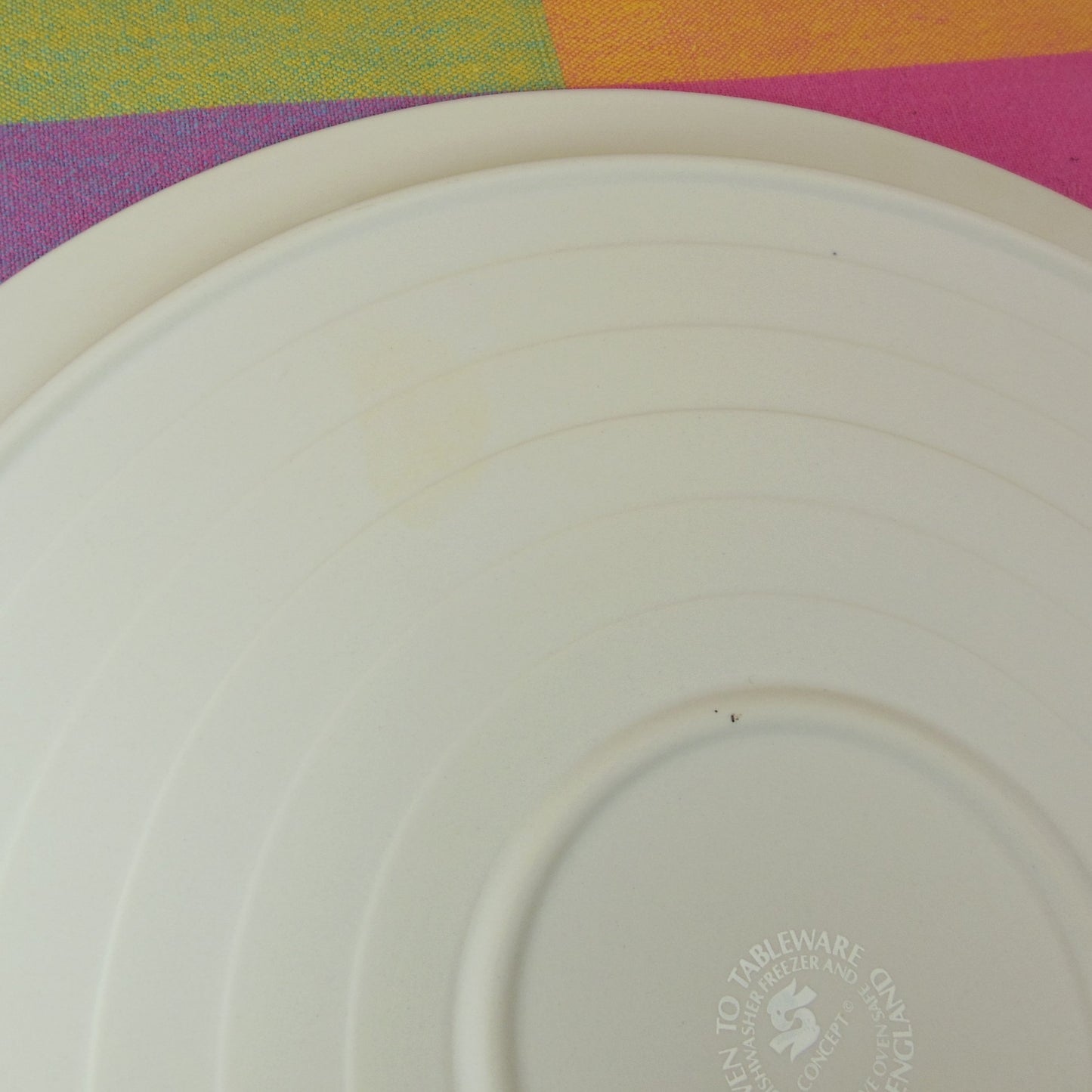 Hornsea England Concept Cream Tan Tableware - Chop Plate Platter Discounted Used