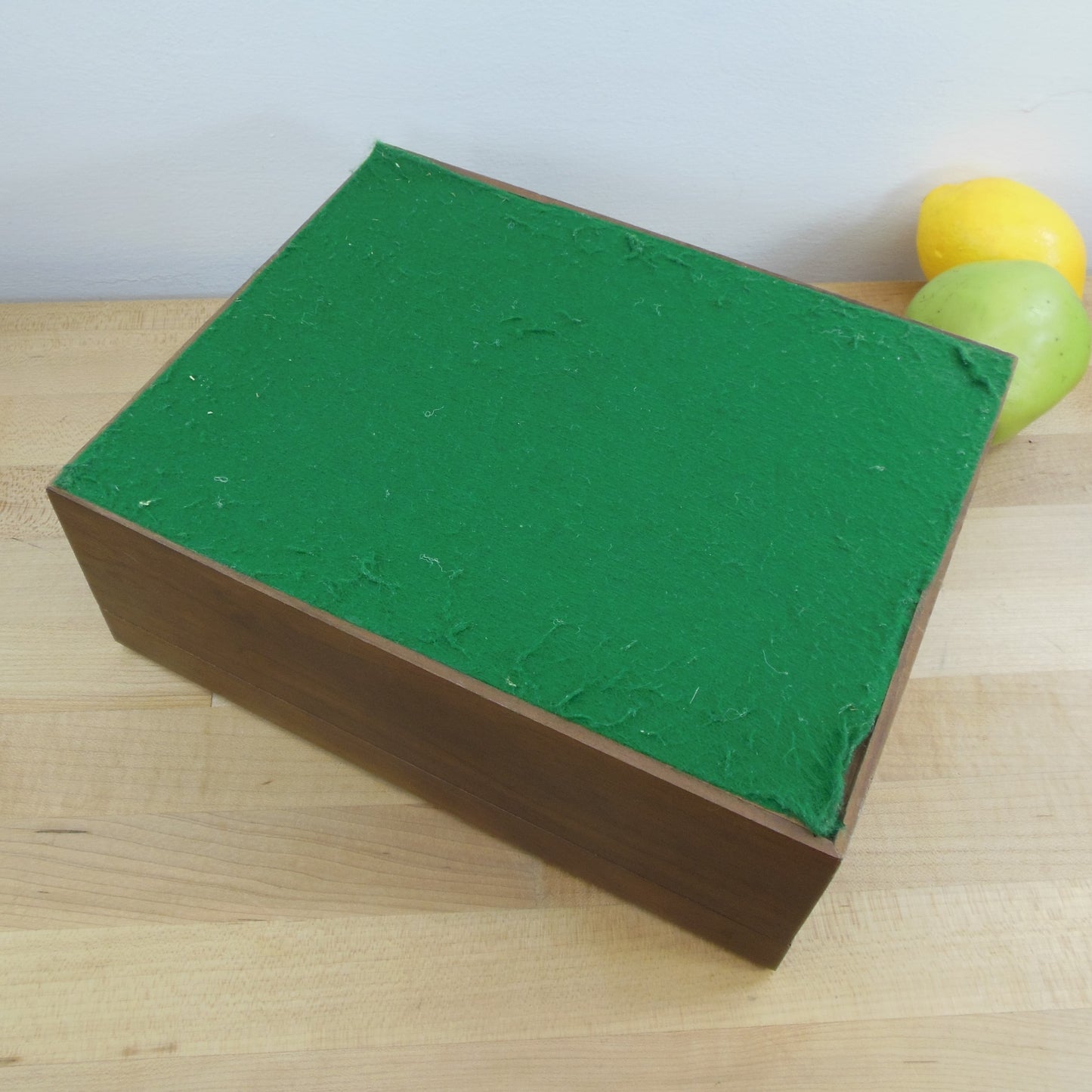 Unbranded Wood Cigar Humidor Box Chest Felt Bottom
