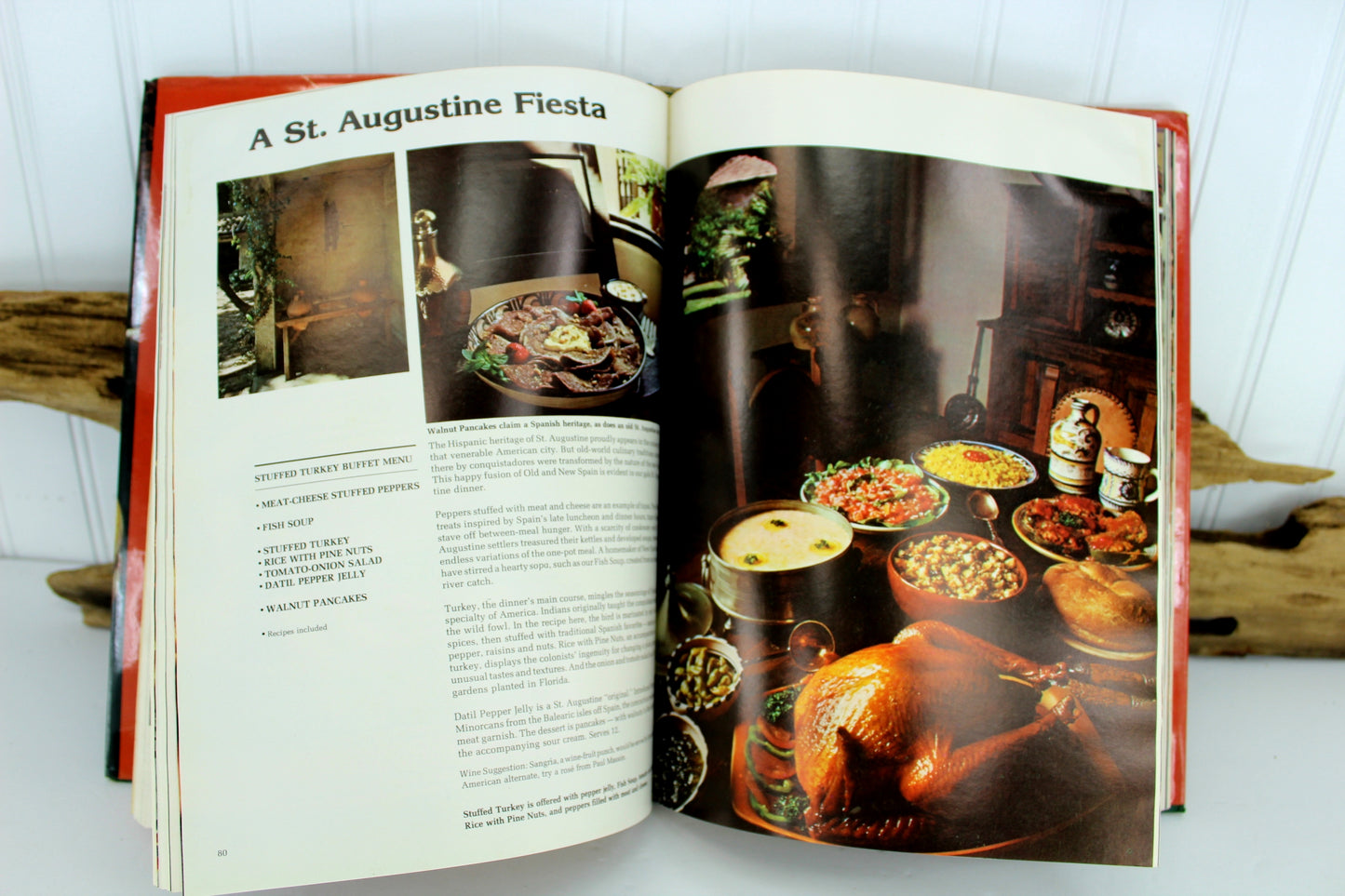Cookbook Entertaining Internationally 1977 International Party Event Sphere Magazine Color Photos