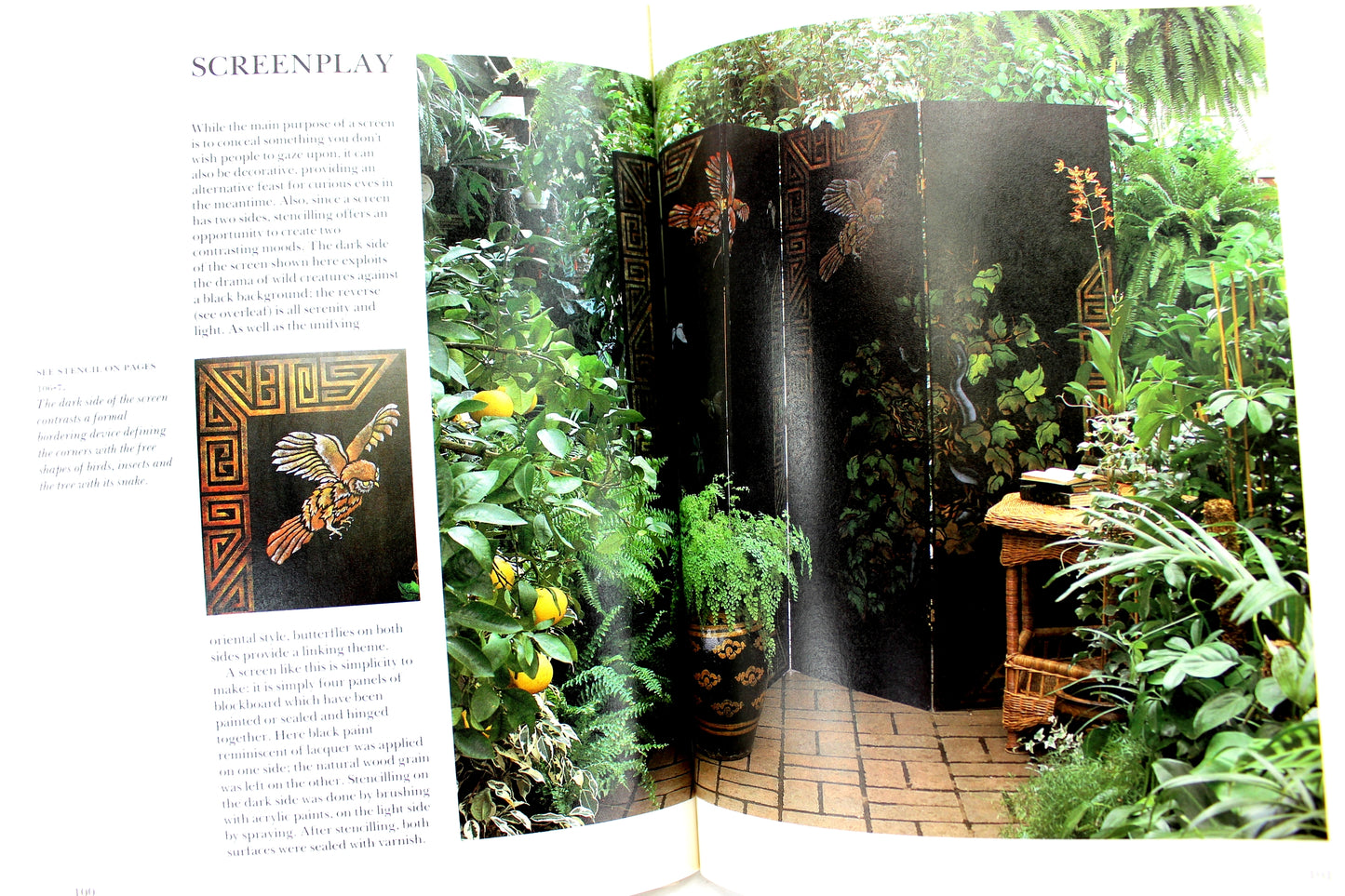 Collection Vintage Stencil Art Patterns Stencils Books Pre Owned make ooak decor