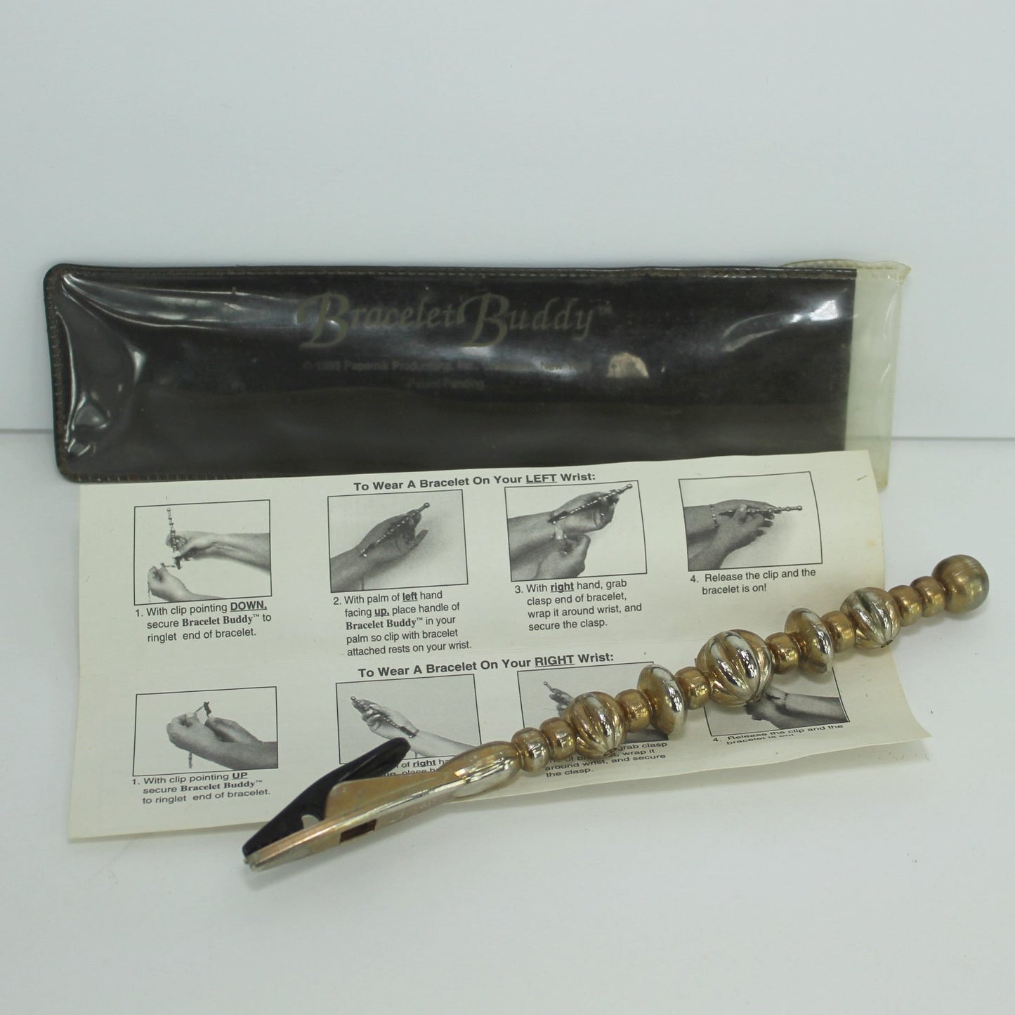 Collectibles Old Hat Pins & Bracelet Buddy Unique Mid Century Jewelry Helper weird item for jewelry