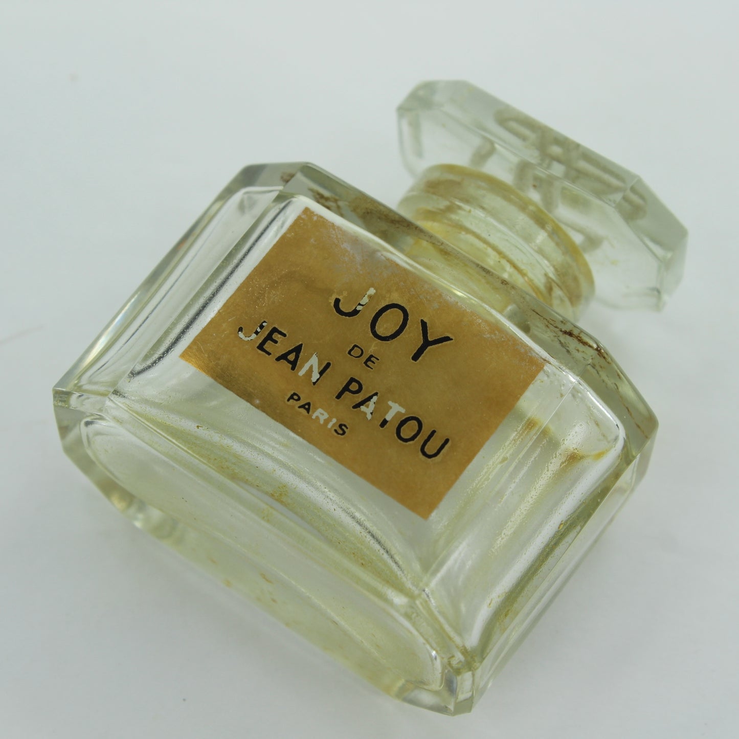 Jean Patou Joy Vintage Empty Bottle in Box Louis Sue Design Baccarat Crystal louis sue design