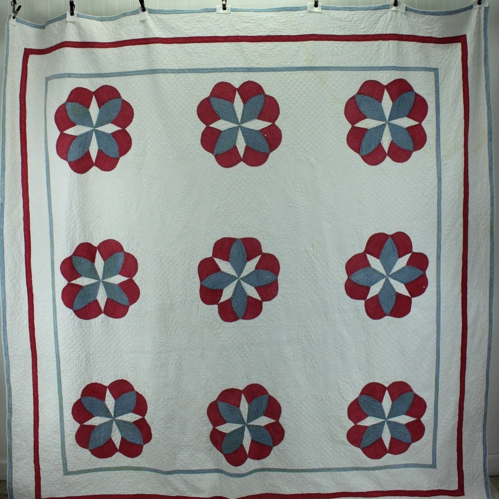 Vintage Hand offers Stitched Quilt