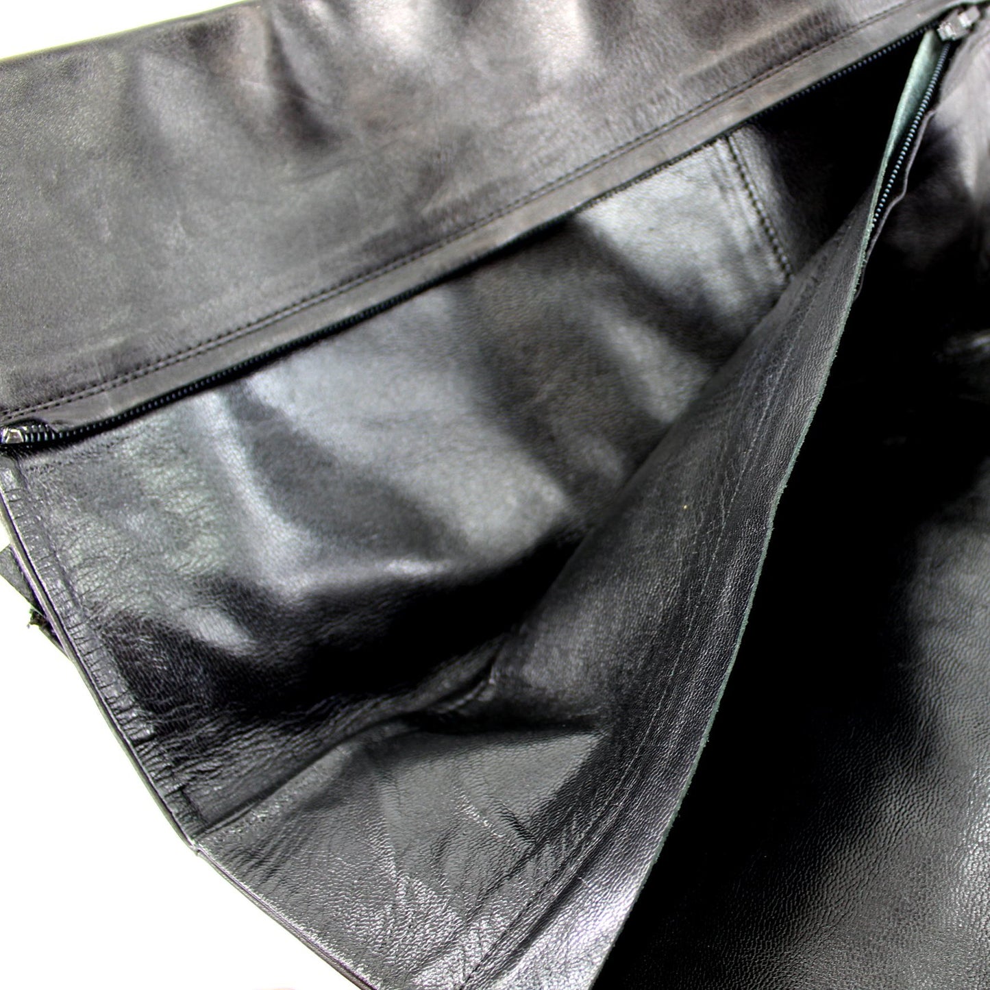 Black Leather Boots Women's 40 Italy Great Pre Owned knee high boot