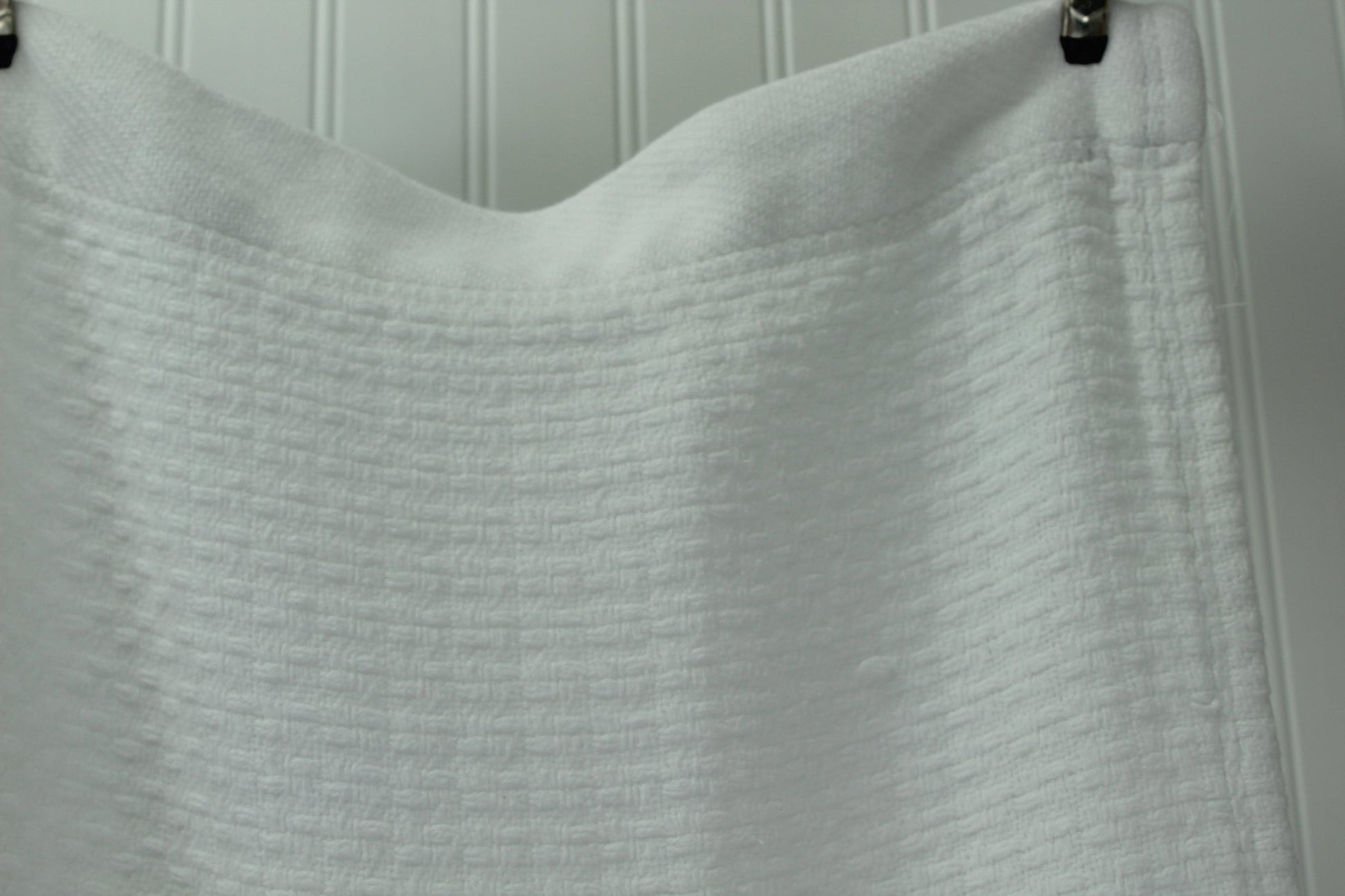 White Cotton Blanket 100% Cotton Home Collection Heavy King 101" X 82" King Queen big