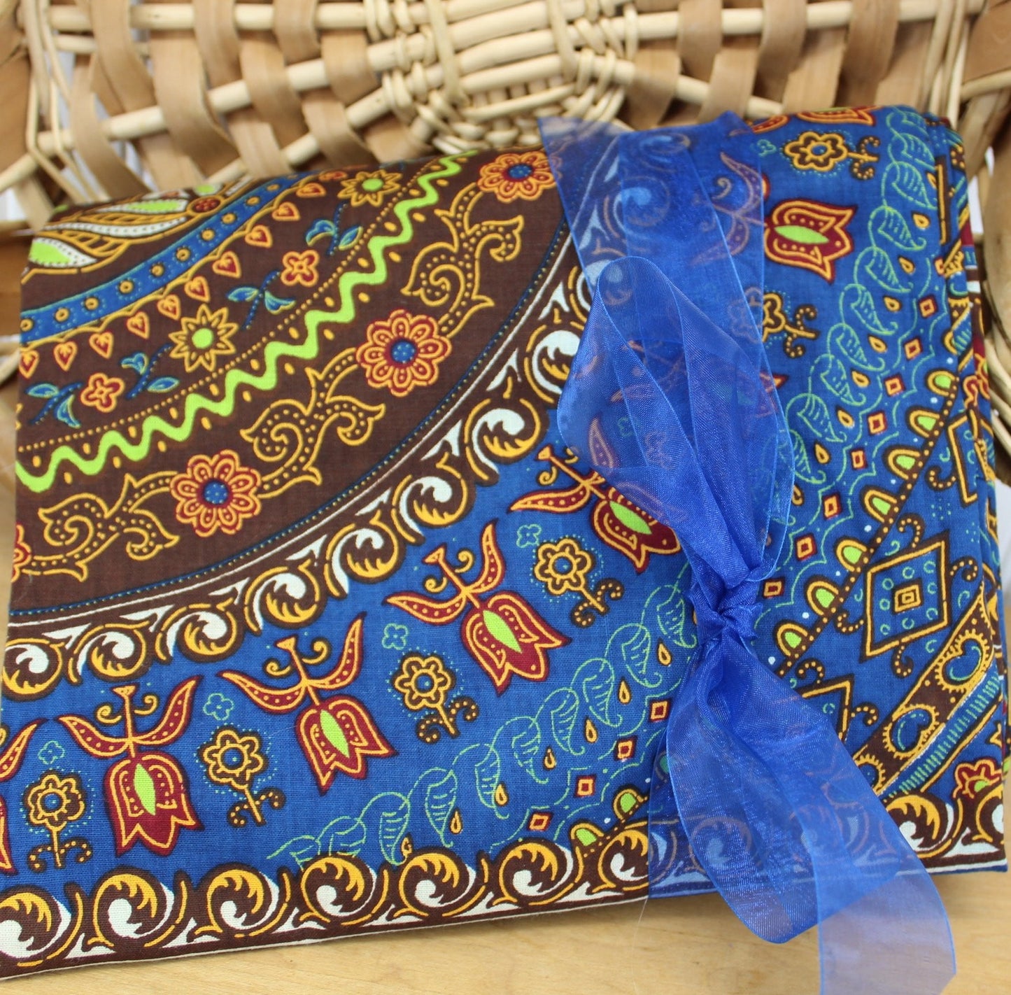 Nigeria Cotton Fabric 1980s West Africa Vintage 5 Yards 25" X 41" DIY Sewing Crafts Unused clothing