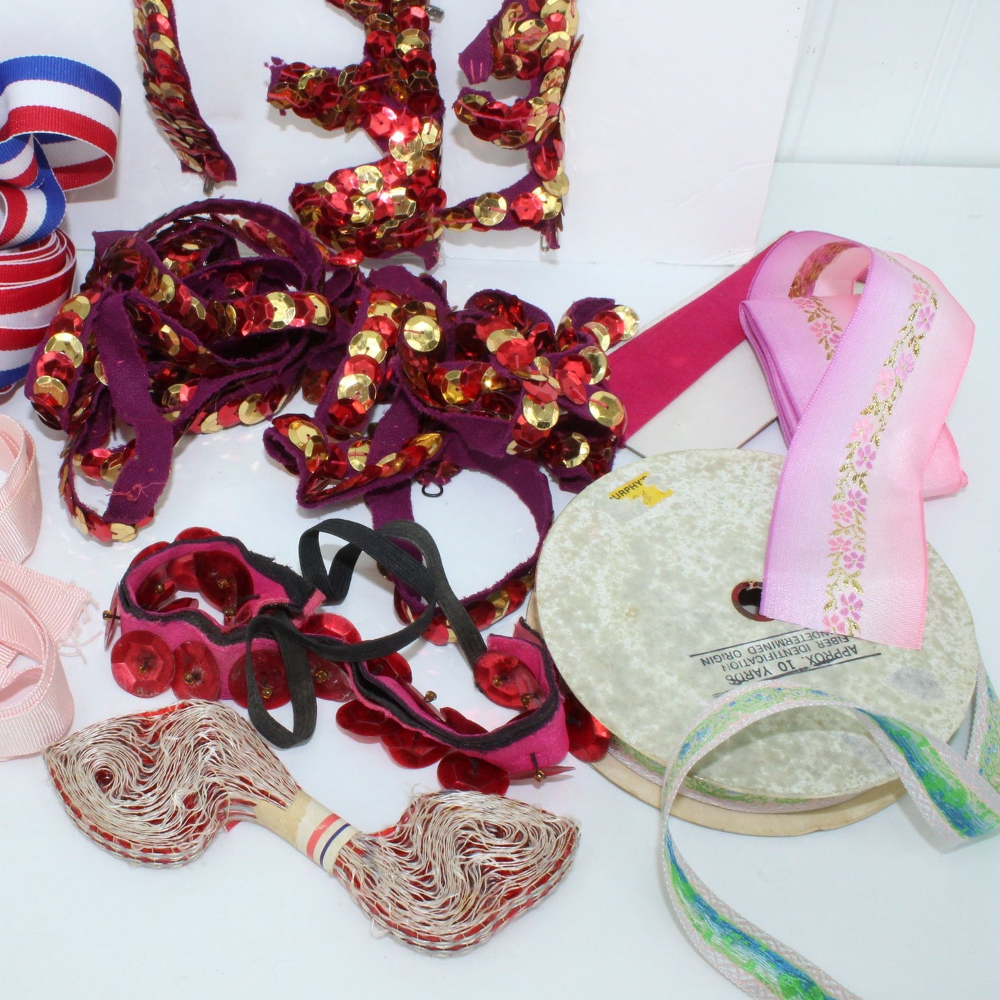 Collection Ribbon Embroidered Applique Patches & Trim Sewing Gift Wrap golf patches