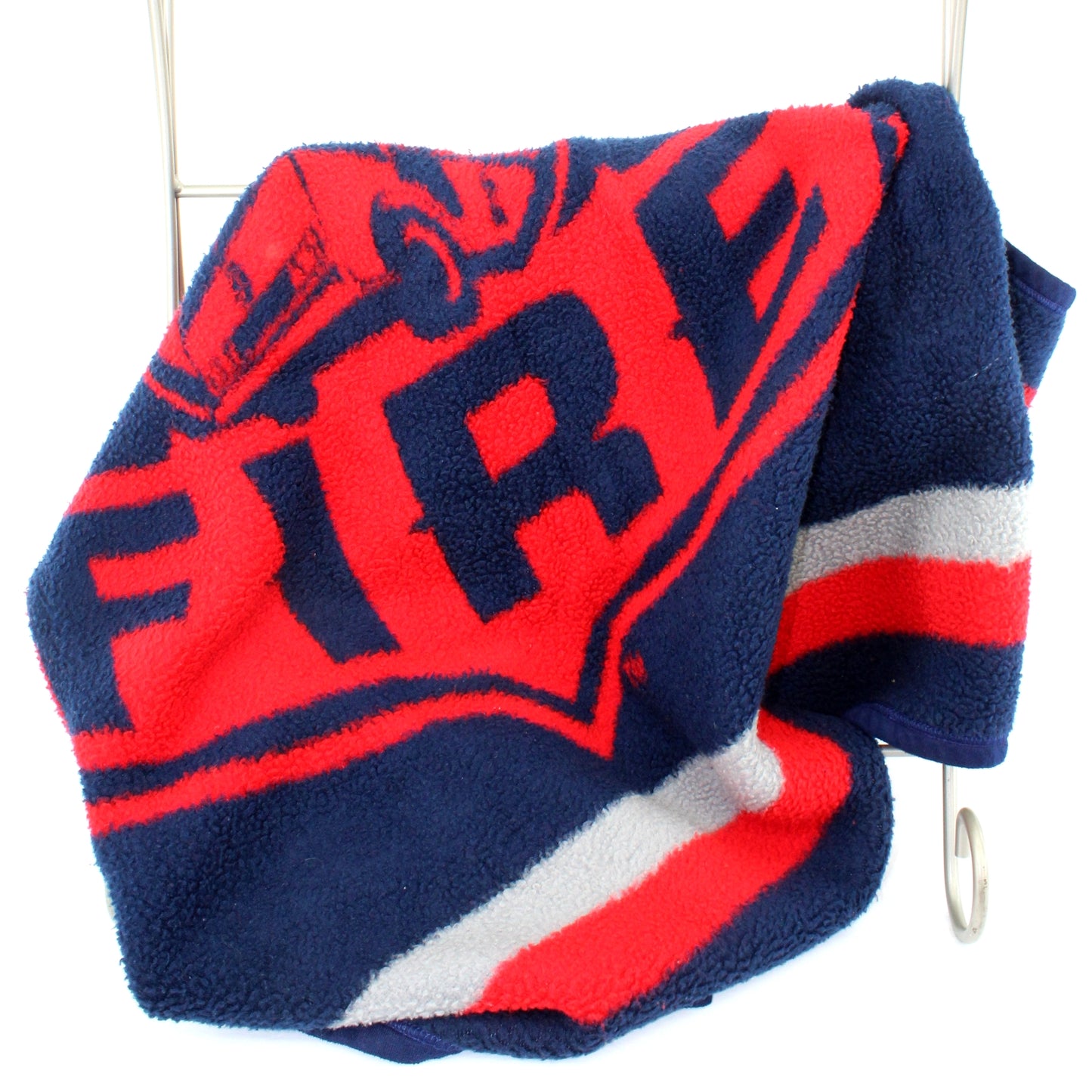 Biederlack Acrylic Blend Stadium Blanket Chicago Fire Dept 52" X 49" Truck Logo good children's room cover