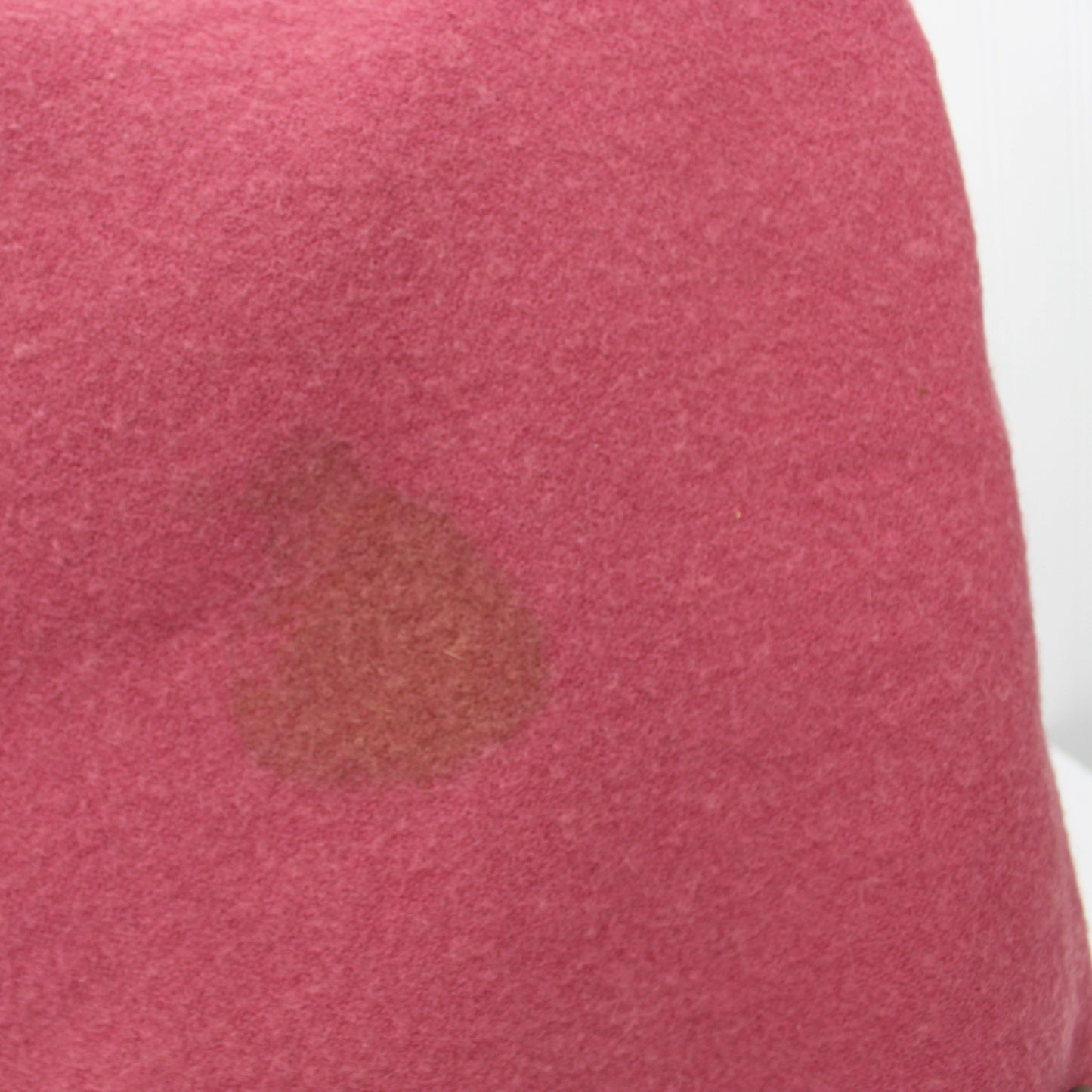 Faribo Wool Blanket Vintage Mid Century Rose with Satin Binding - 69" X 86" priced well warm and heavy blanket