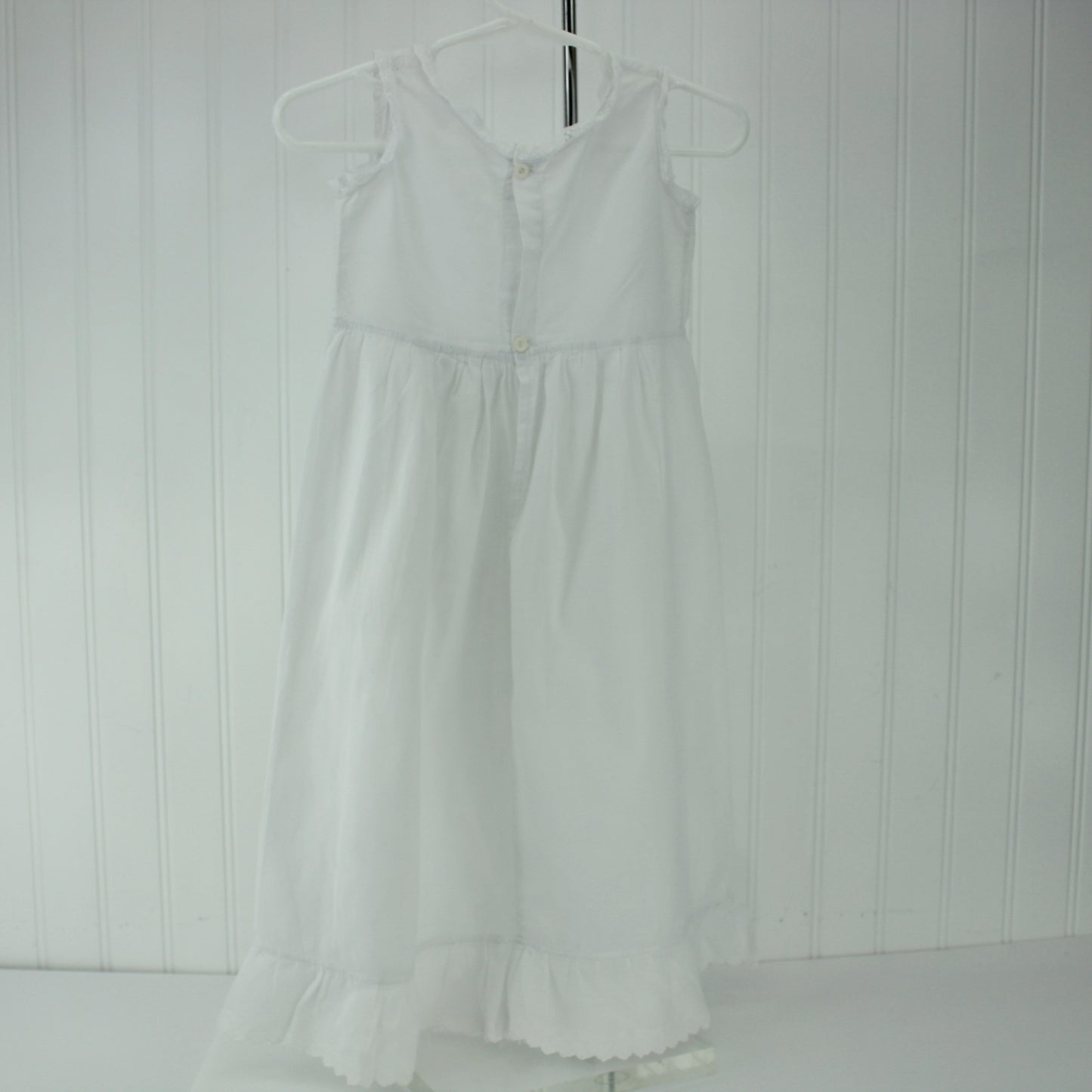 Collection 5 Pieces Infant Victorian Christening Summer Dresses Lace Embroidery Organdy Great for Large Dolls doll collector finds