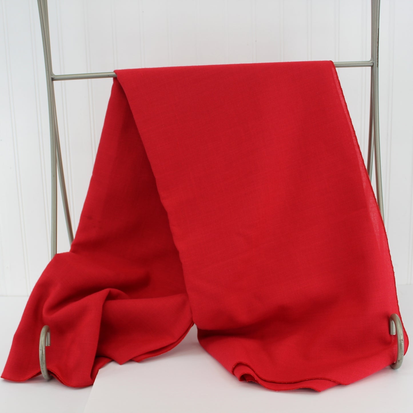 Small Red Tablecloth Acrylic EZ Care 50" X 48"