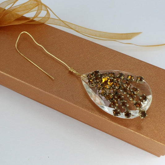 Glass Prism Jewel Pendant Ornament Holiday All Season Sun catcher