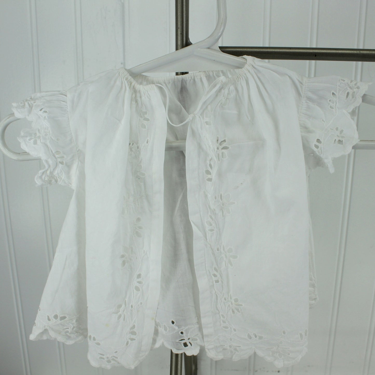 Collection Infant Doll Clothing Antique Vintage eyelet infant top