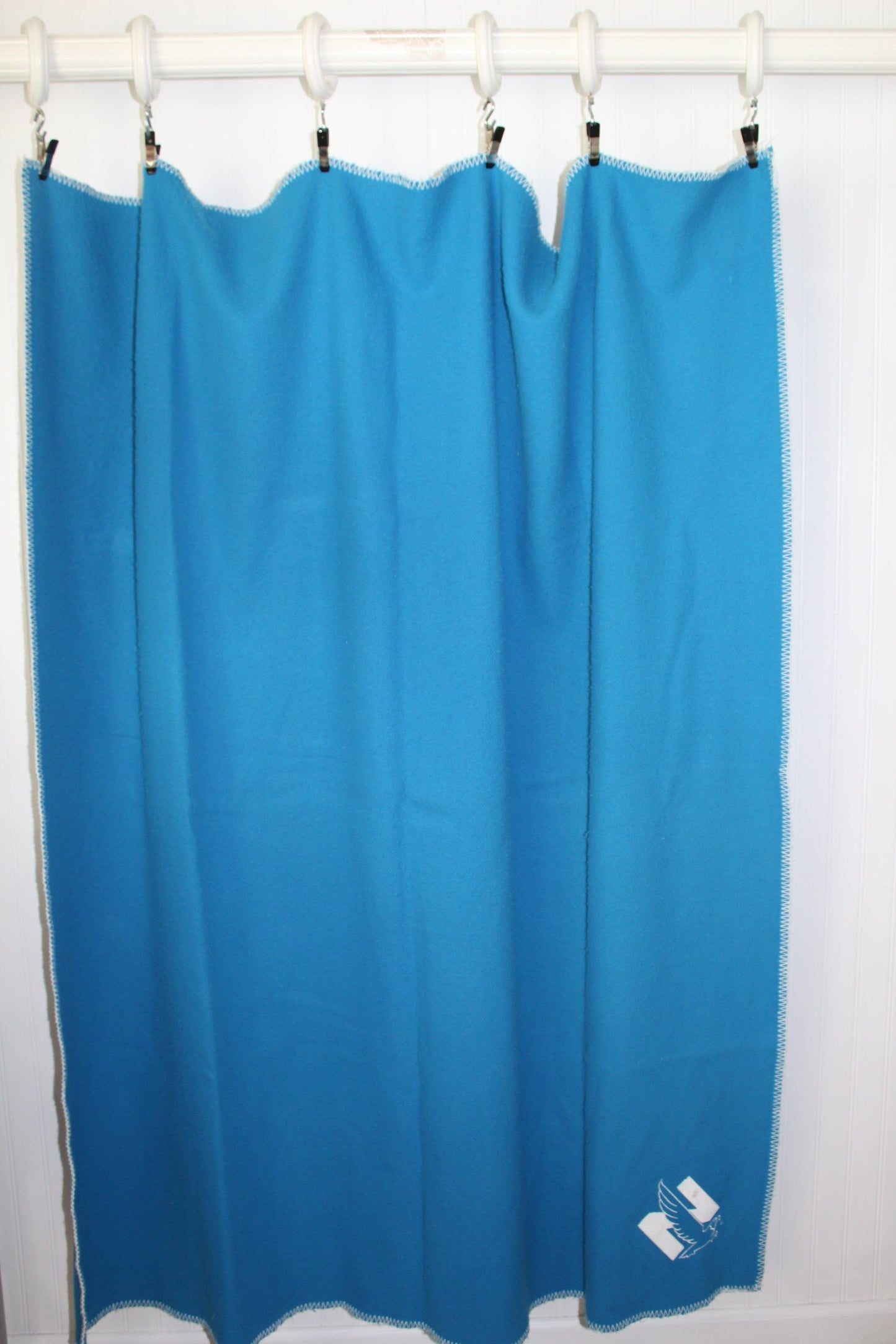 Acrylic Faribo Throw used Nationwide Ins Blanket 55" X 60"