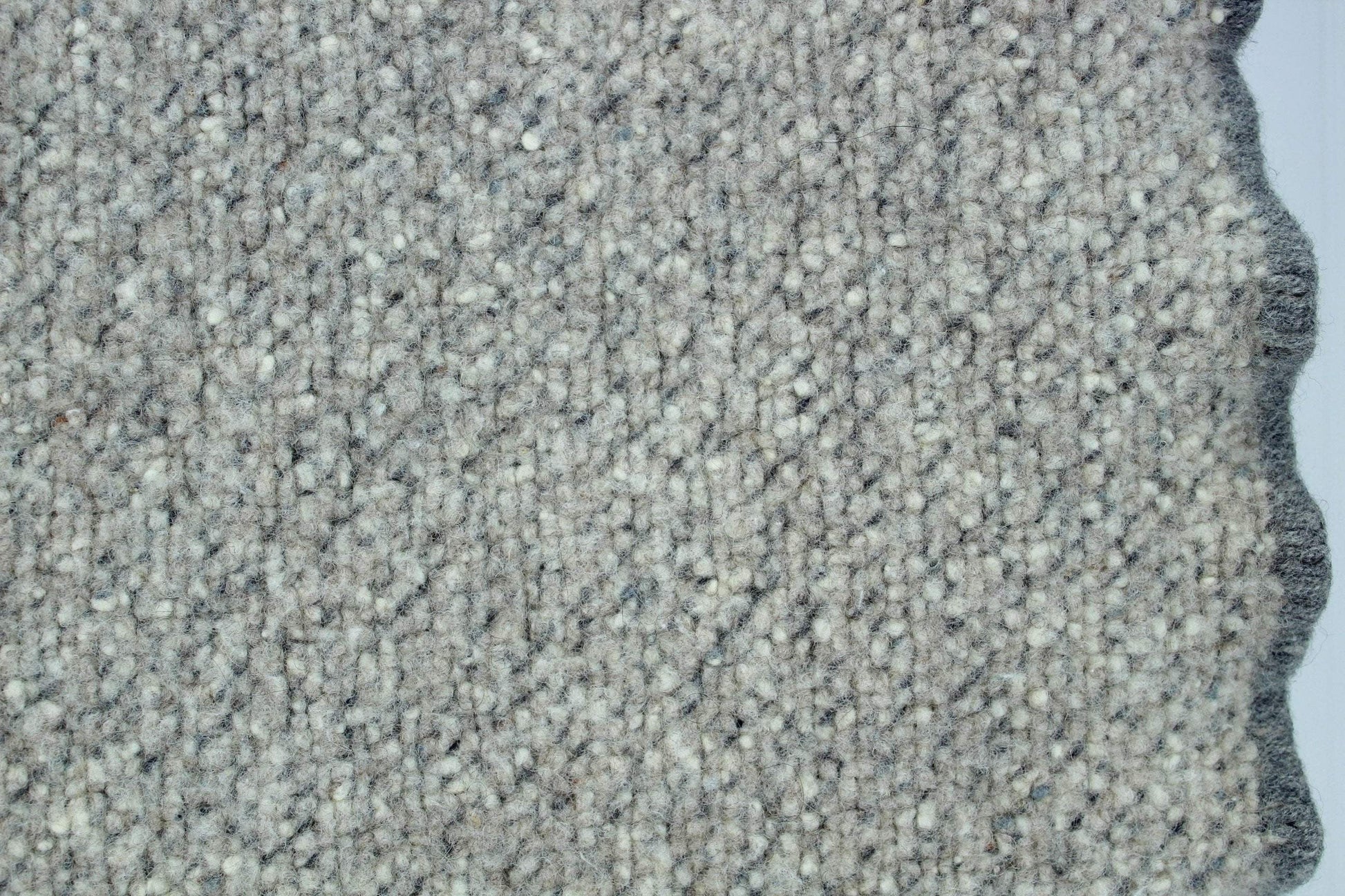 Handsome Travel Rug Blanket - Textured Woven Wool - Very Heavy nubby weave