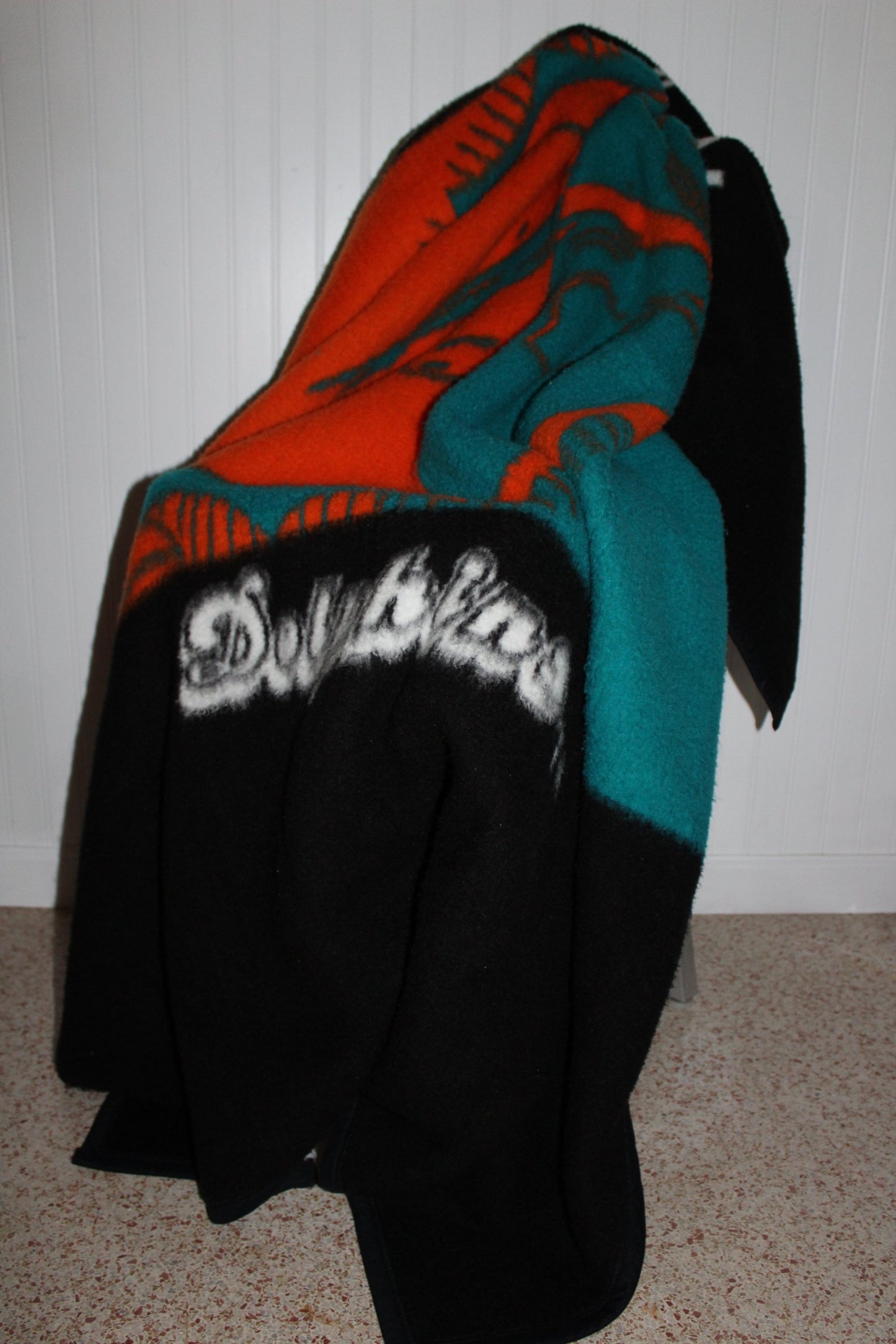 Biederlack Miami Dolphins Blanket Poly Acrylic Collectible licensed