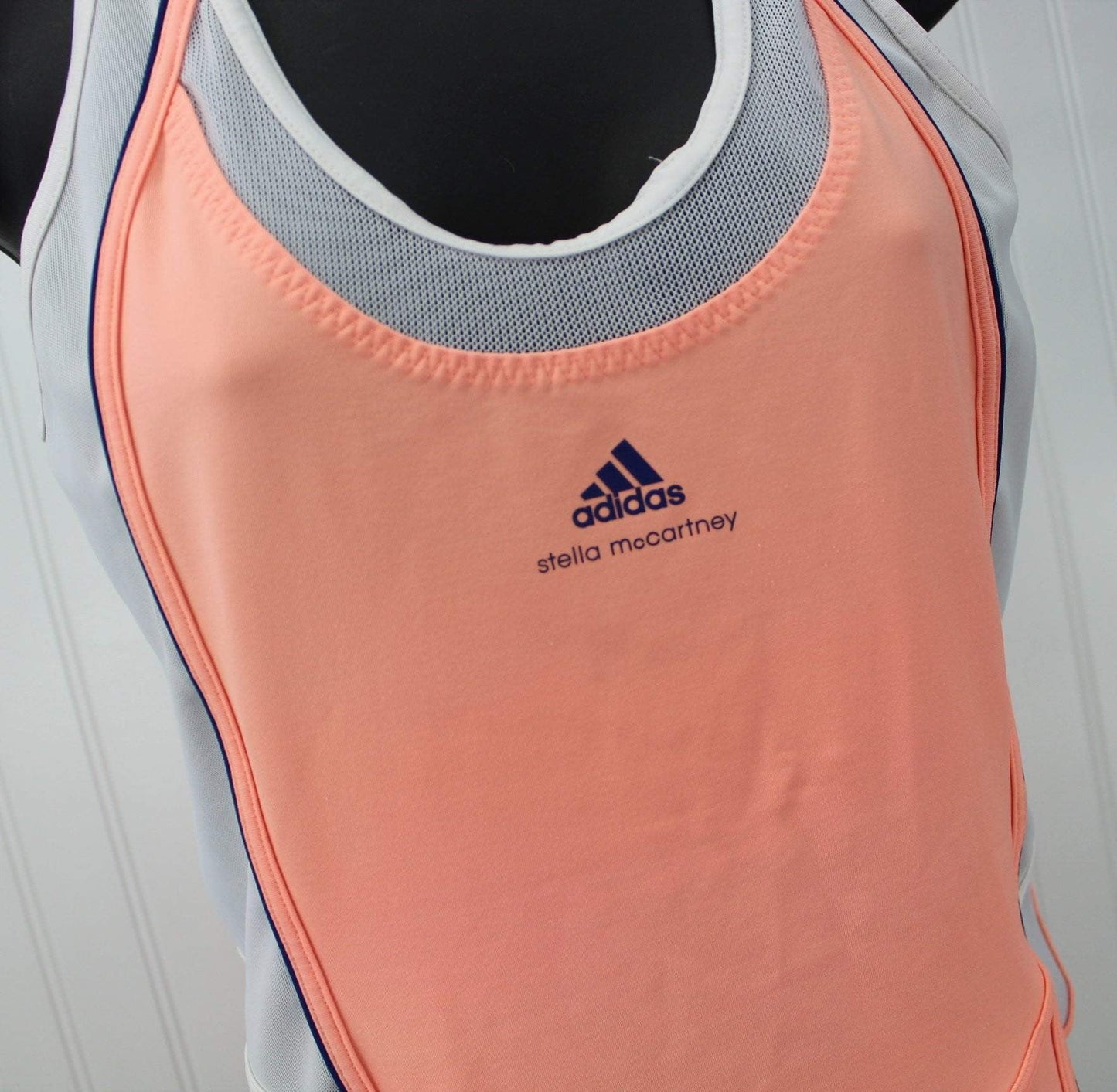 Stella McCartney Barricade Adidas Top Activewear Tangerine Size 40 nice pre owned