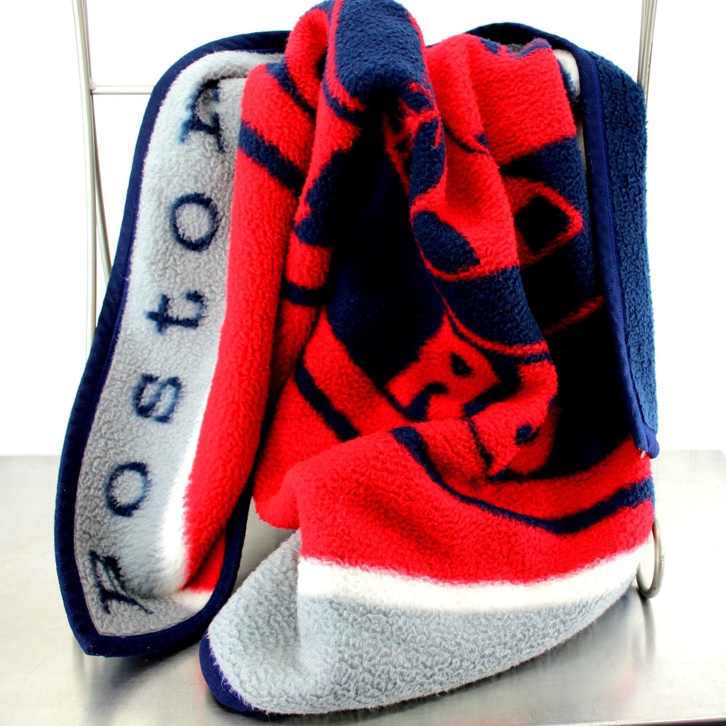 Biederlack Boston Red Sox Acrylic Blend Stadium Blanket - 58" X 48" USA soft auto robe