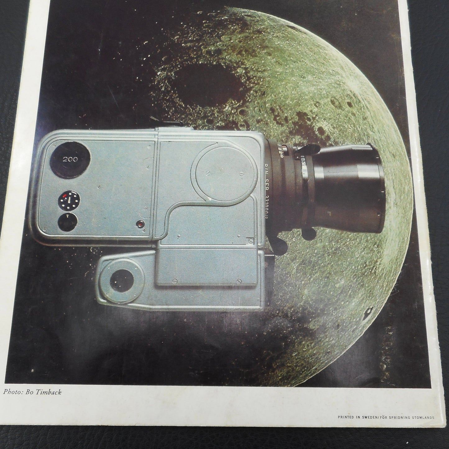 Jim Lovell Astronaut 1970's Autographed Hasselblad Booklet Apollo Moon Camera