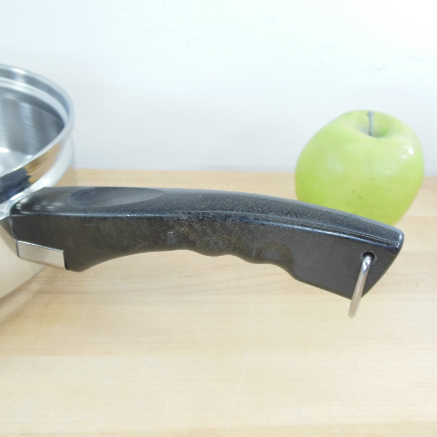 Kitchen Craft Stainless Perforated Steamer Insert Long Handle 8" used