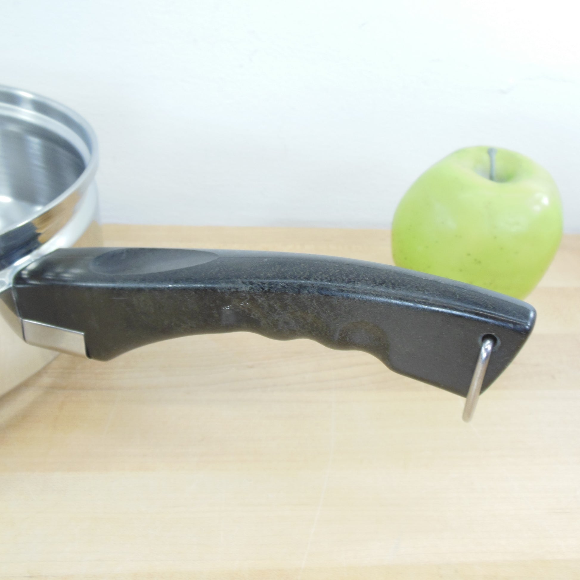 Kitchen Craft Stainless Perforated Steamer Insert Long Handle 8" used