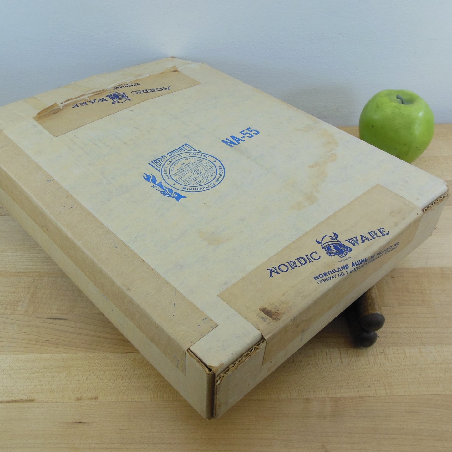 Nordic Ware USA Aluminum Krumkake Iron Stovetop Pizzelle Original Box Cast