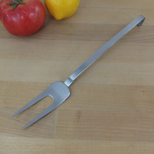 Lauffer Japan 18/8 Stainless Hook Handle Utensil - Meat Turning Fork Vintage