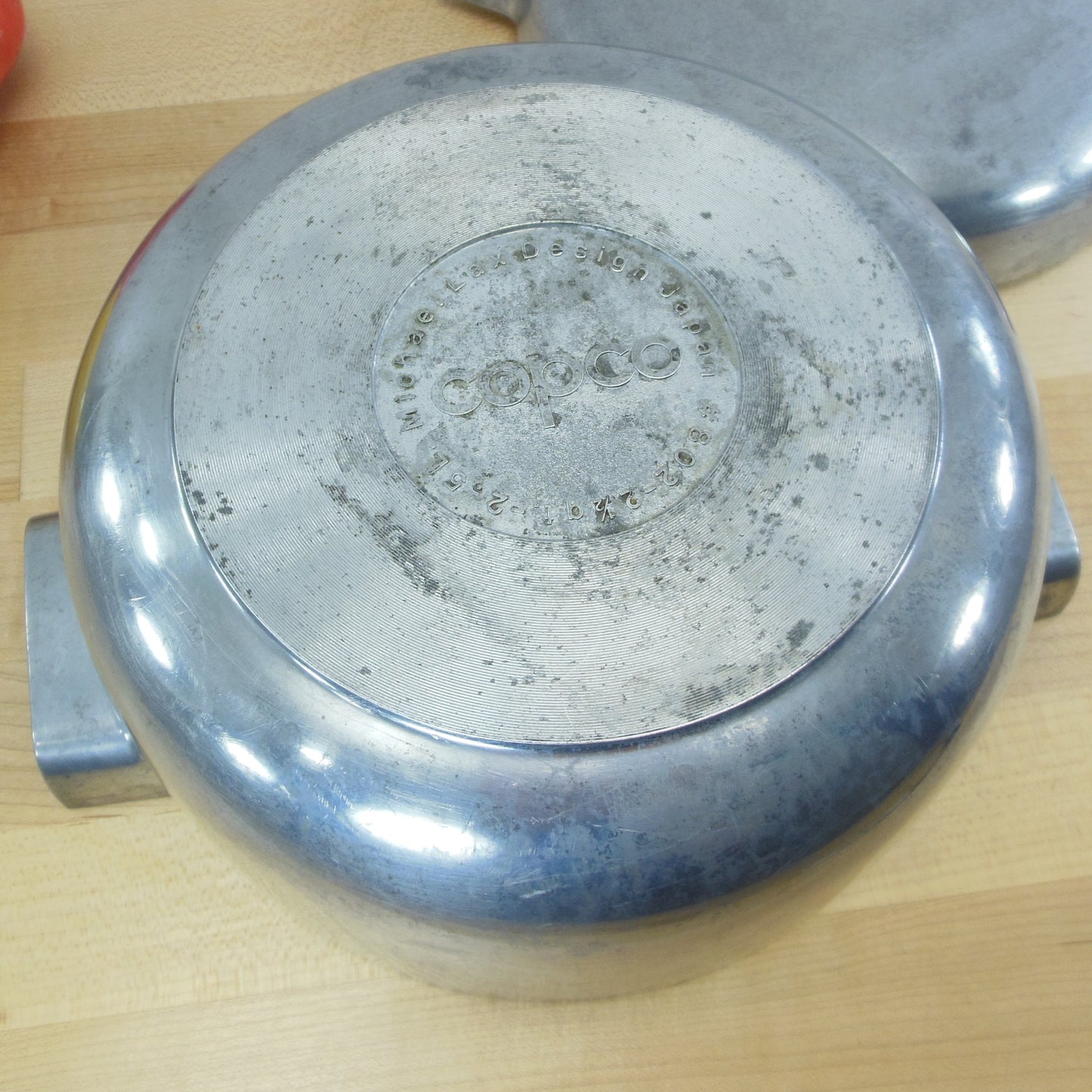Copco Japan Michael Lax Aluminum 802 2-1/2 Quart Dutch Oven Pot Lid