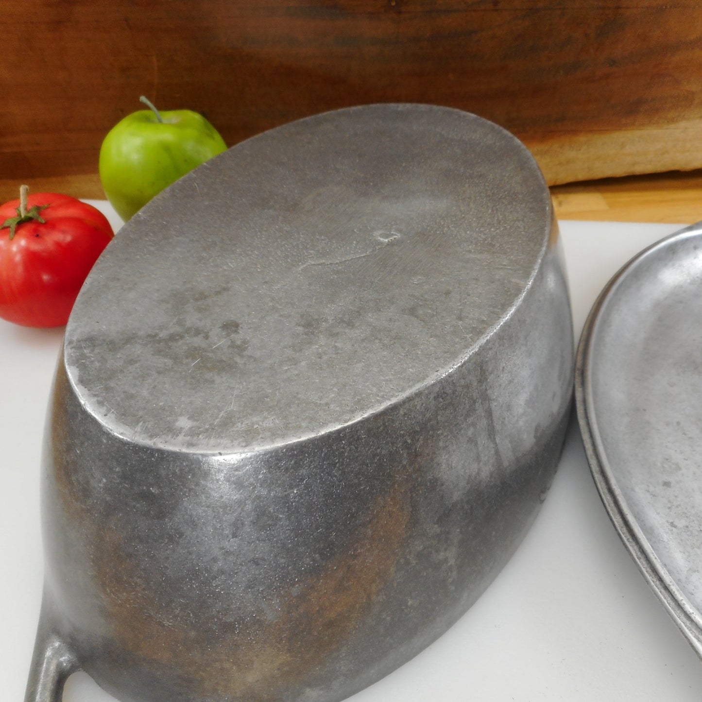 Michael Lax Design Rare Cast Aluminum Oval Roaster Unbranded
