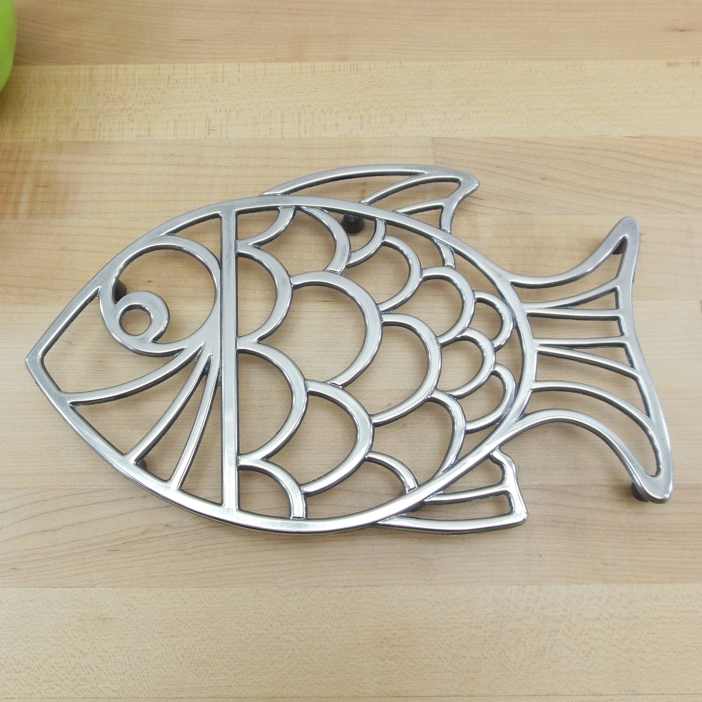 Leonard Italy Silverplate Serving Trivet Fish