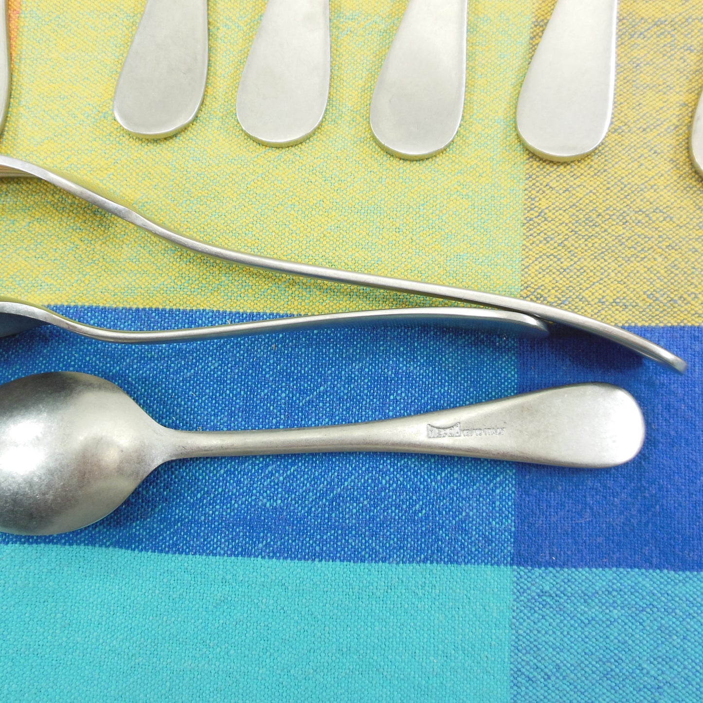 Mepra Italy Vintage Pewter Michelangelo Stainless Flatware - You Choose Spoons