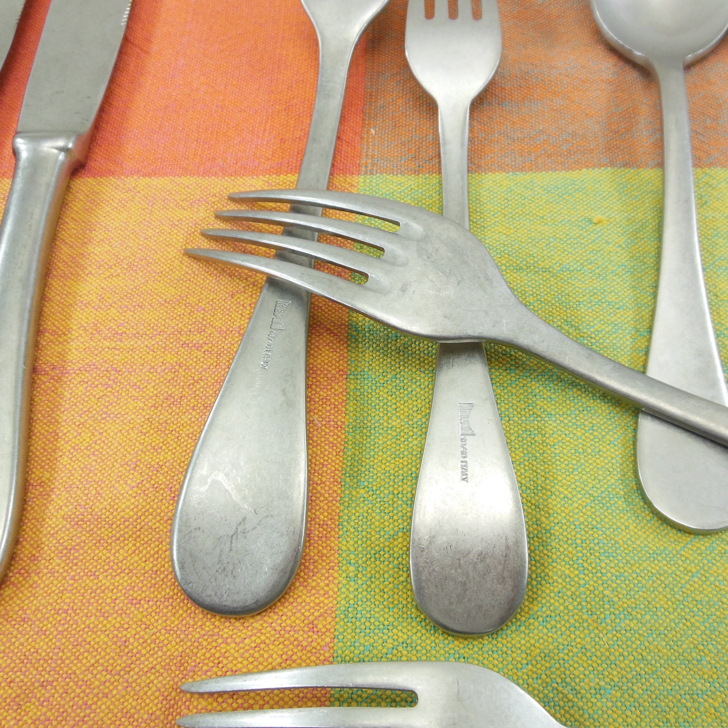 Mepra Italy Vintage Pewter Michelangelo Stainless Flatware - You Choose New Open Box