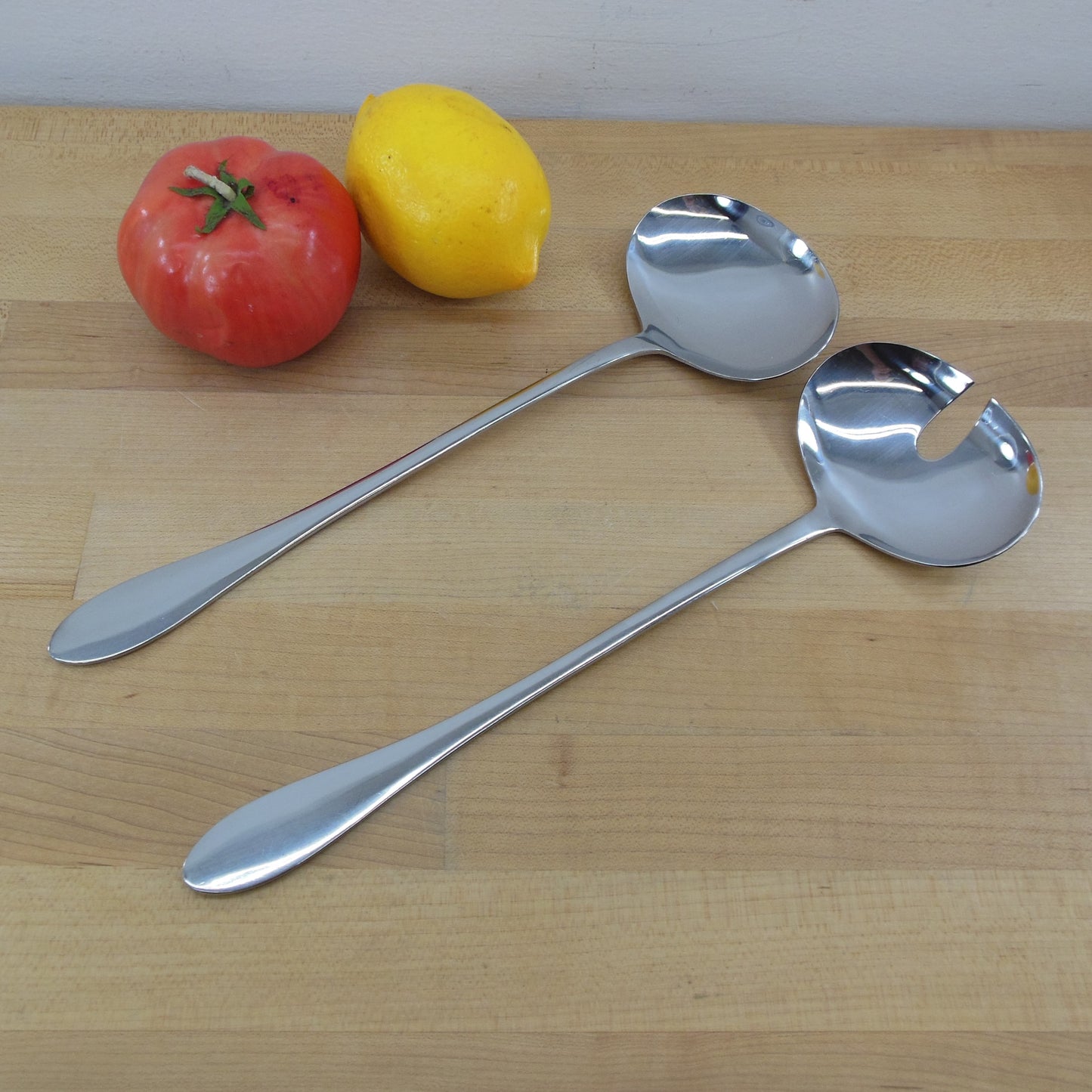 Silit Germany Crominox Stainless Salad Server Set Fork Spoon