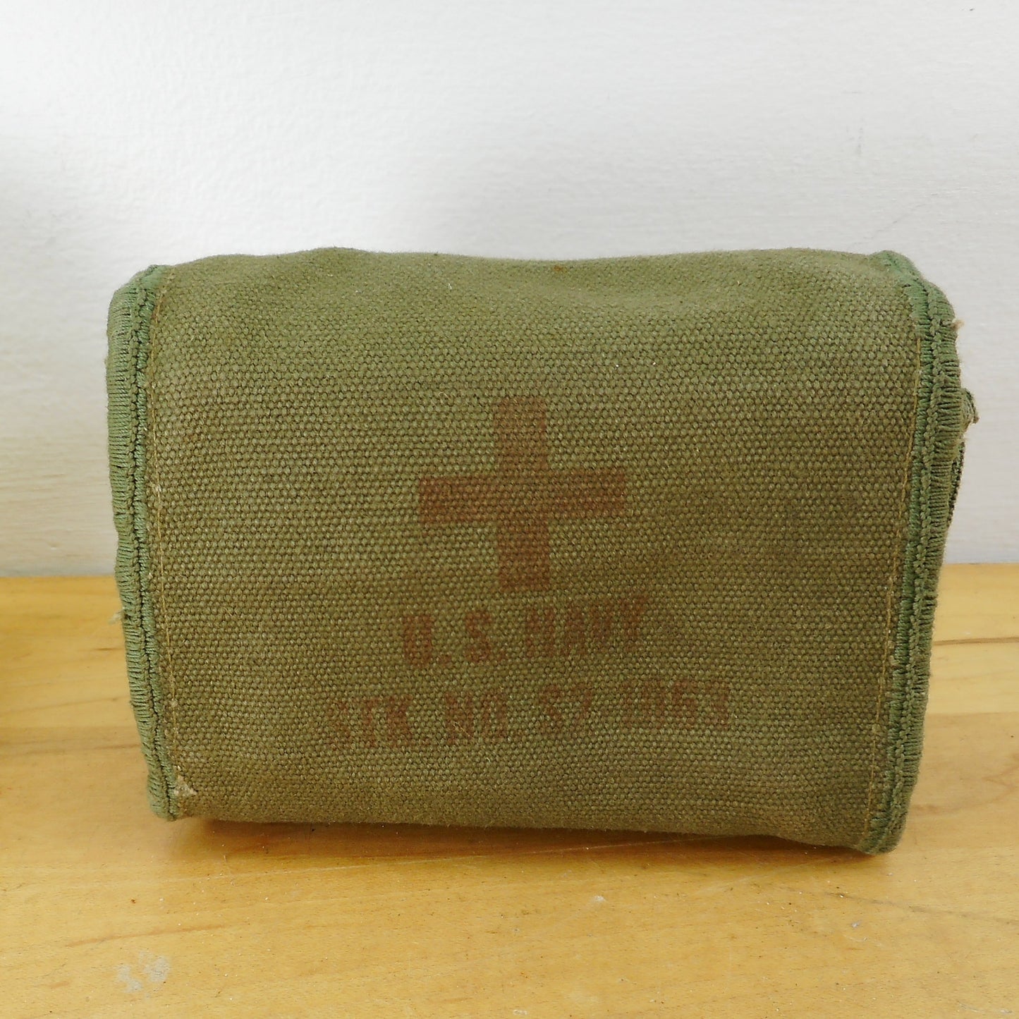 US Navy WWI Aviators Pilot First-Aid Canvas Pouch S2-1063
