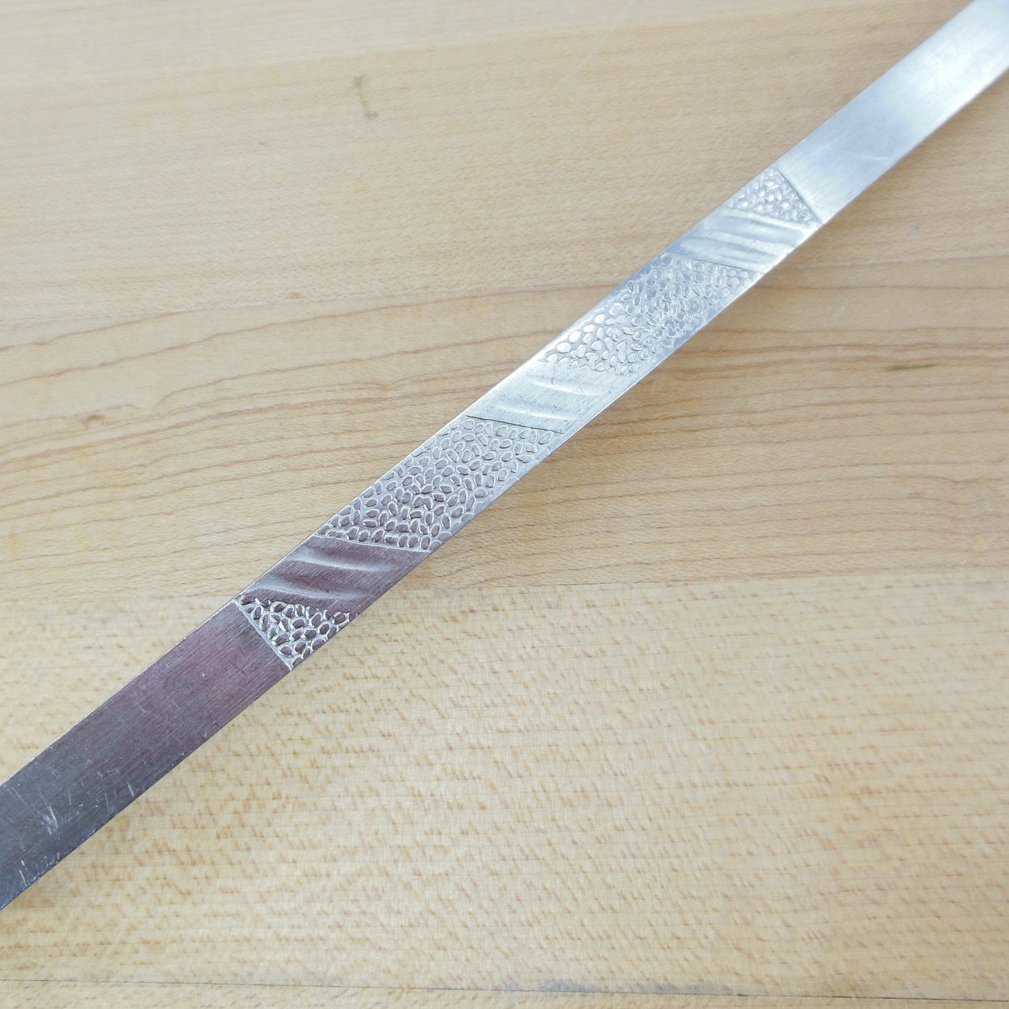Nieuwpoort Stainless Steel Kitchen Spoon Hook Hang Handle pebble pattern handle