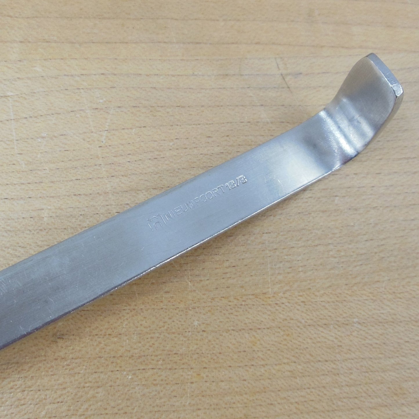 Nieuwpoort Stainless Steel Kitchen Spoon Hook Hang Handle vintage used