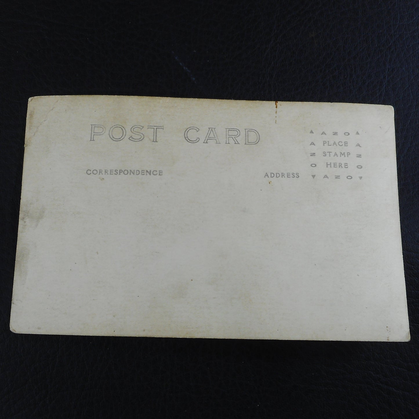 RPPC Postcard WWI US Solder With Flag Bunting Antique